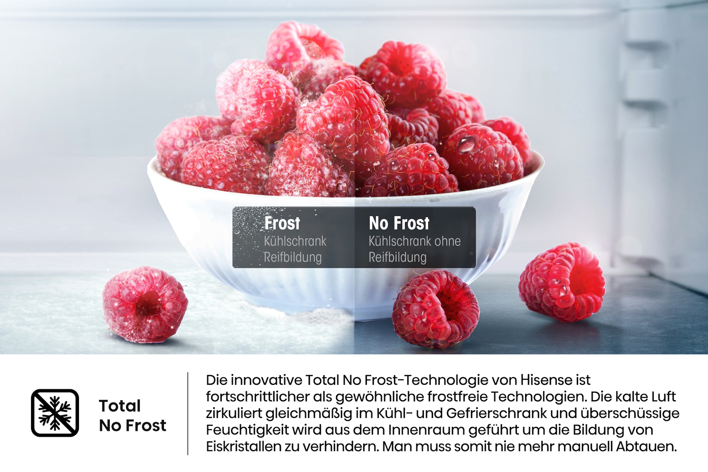 Hisense Kühl-/Gefrierkombination »RB645N4BIB« 201,3 cm hoch 70,4 cm breit 70cm breit