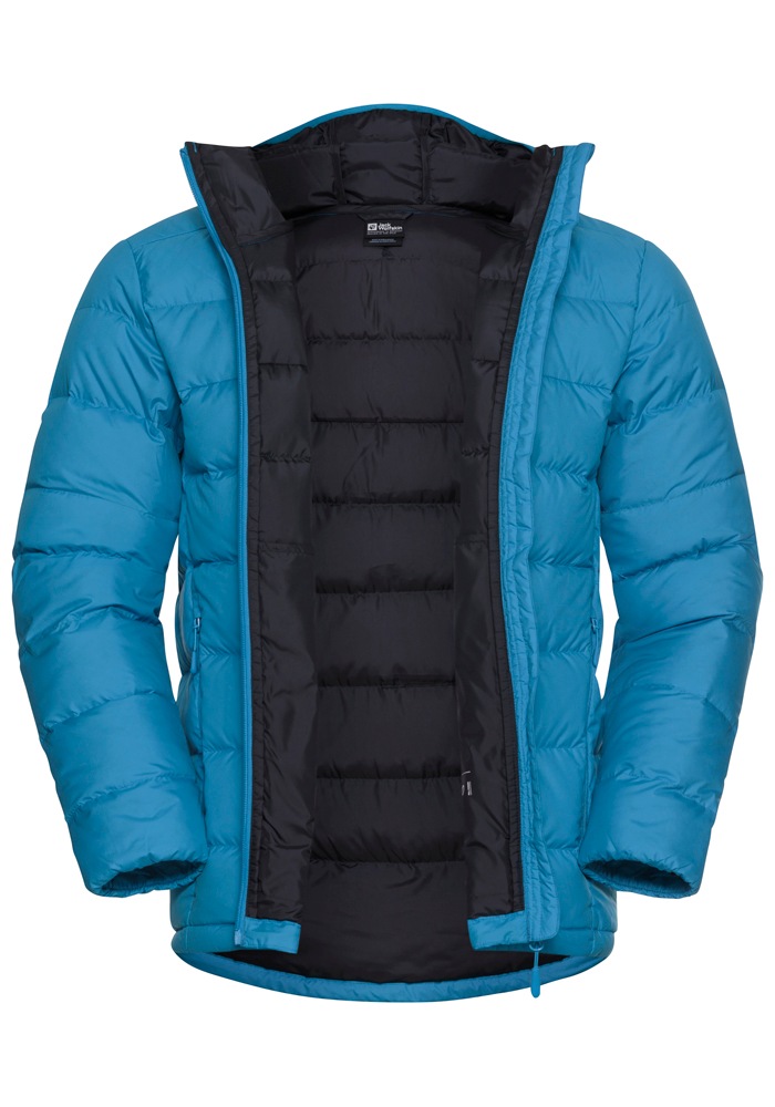 Jack Wolfskin Daunenjacke »ATHER DOWN HOODY M RDS«, mit Kapuze