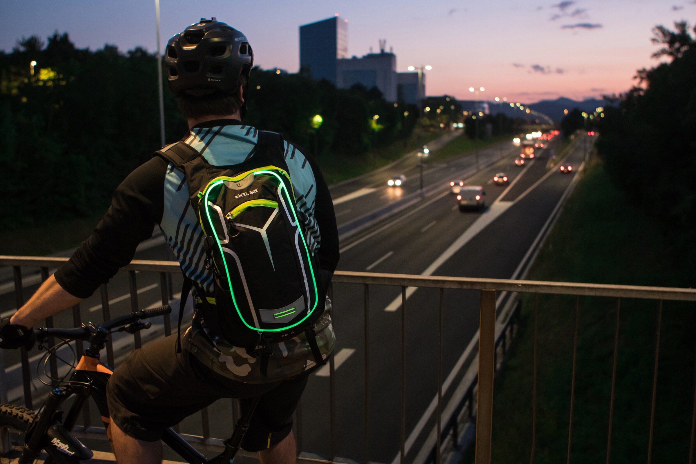 Wheel-Bee Fahrradrucksack »Wheel Bee® Bike Backpack Stelvio«
