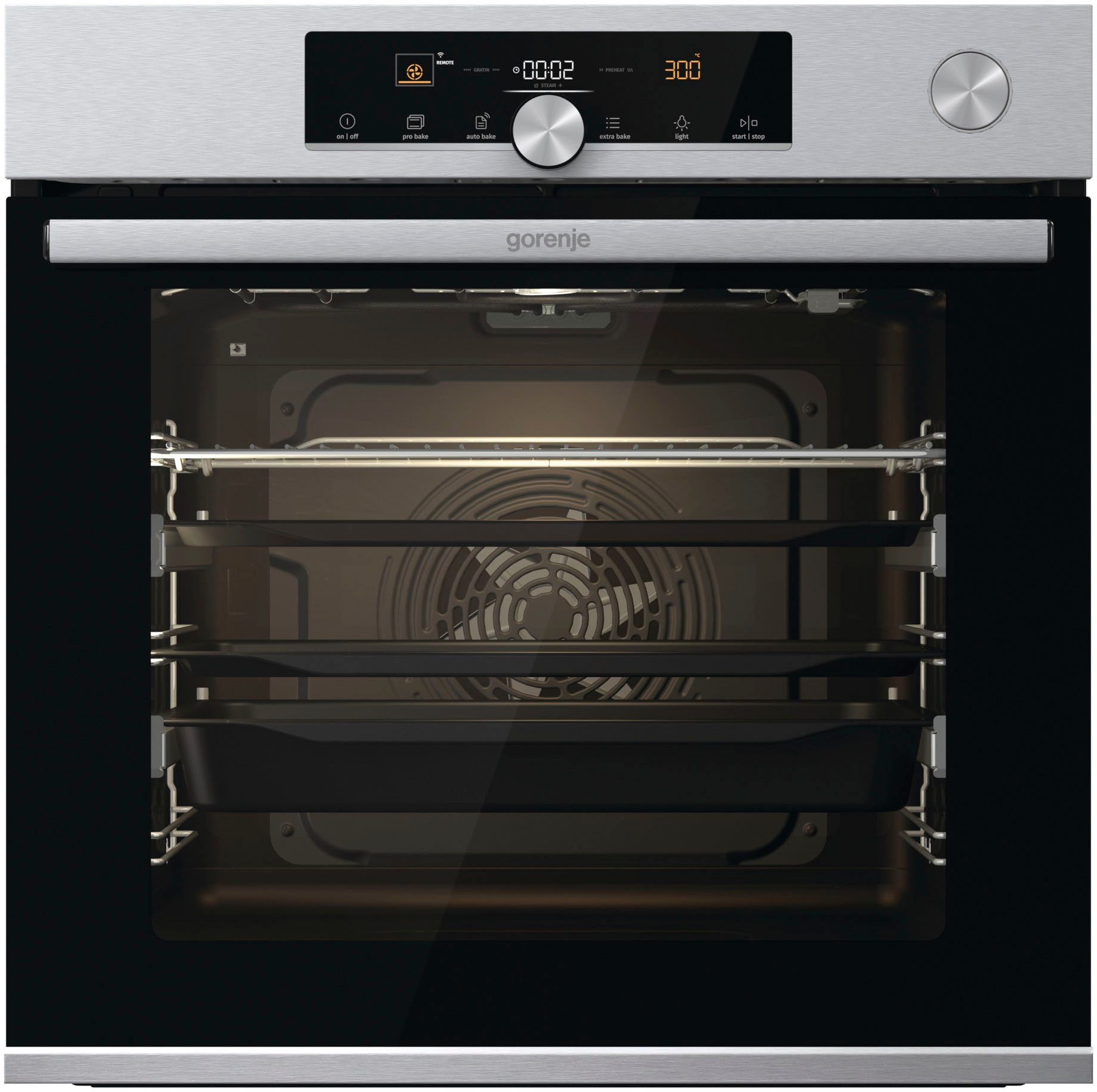 GORENJE Backofen  »BSA6747A04XWI«, mit 2-fach-Teleskopauszug, AirFry-Funktion