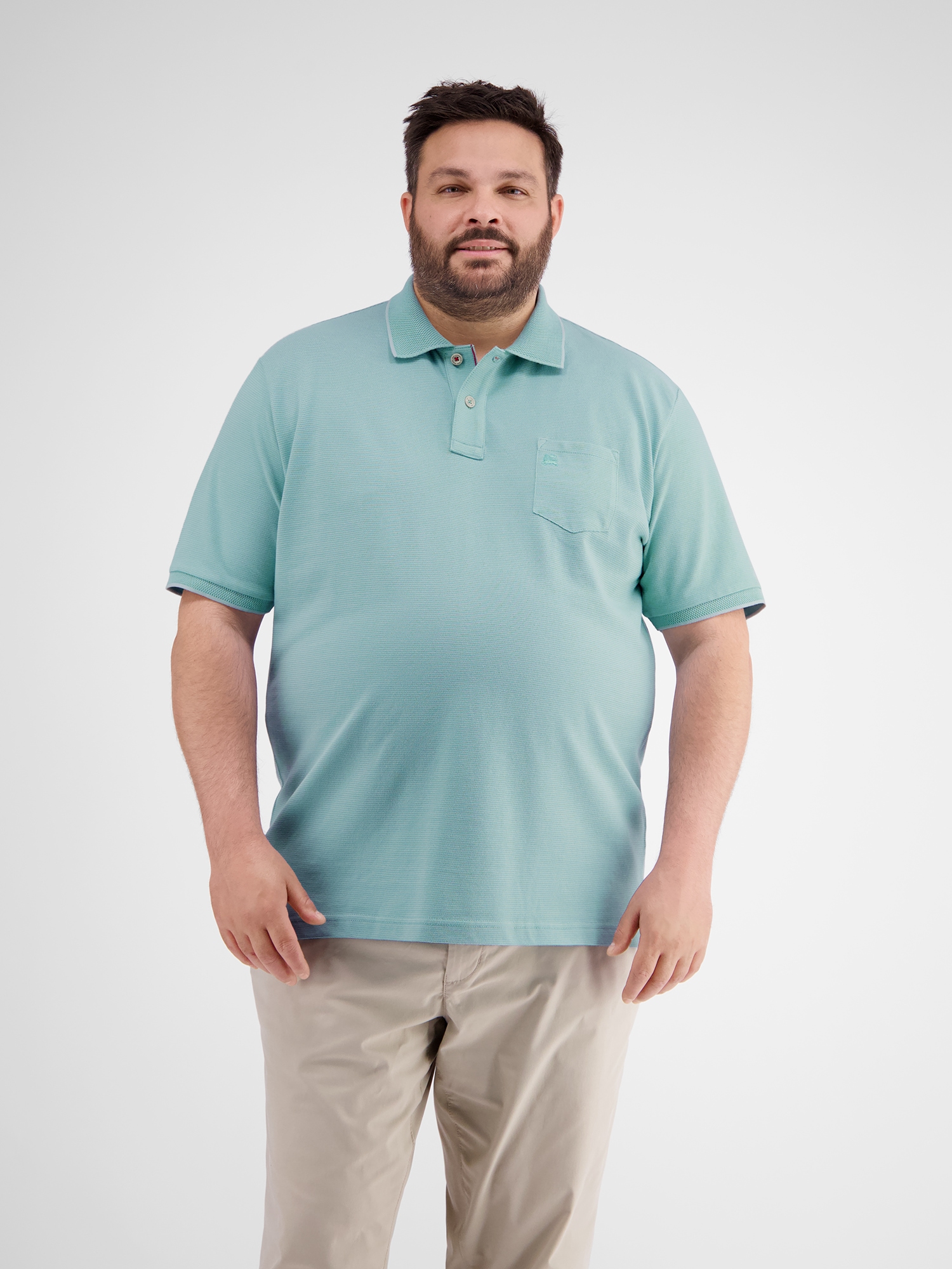 LERROS Poloshirt »LERROS Herren Piqué-Poloshirt in Großen Größen«