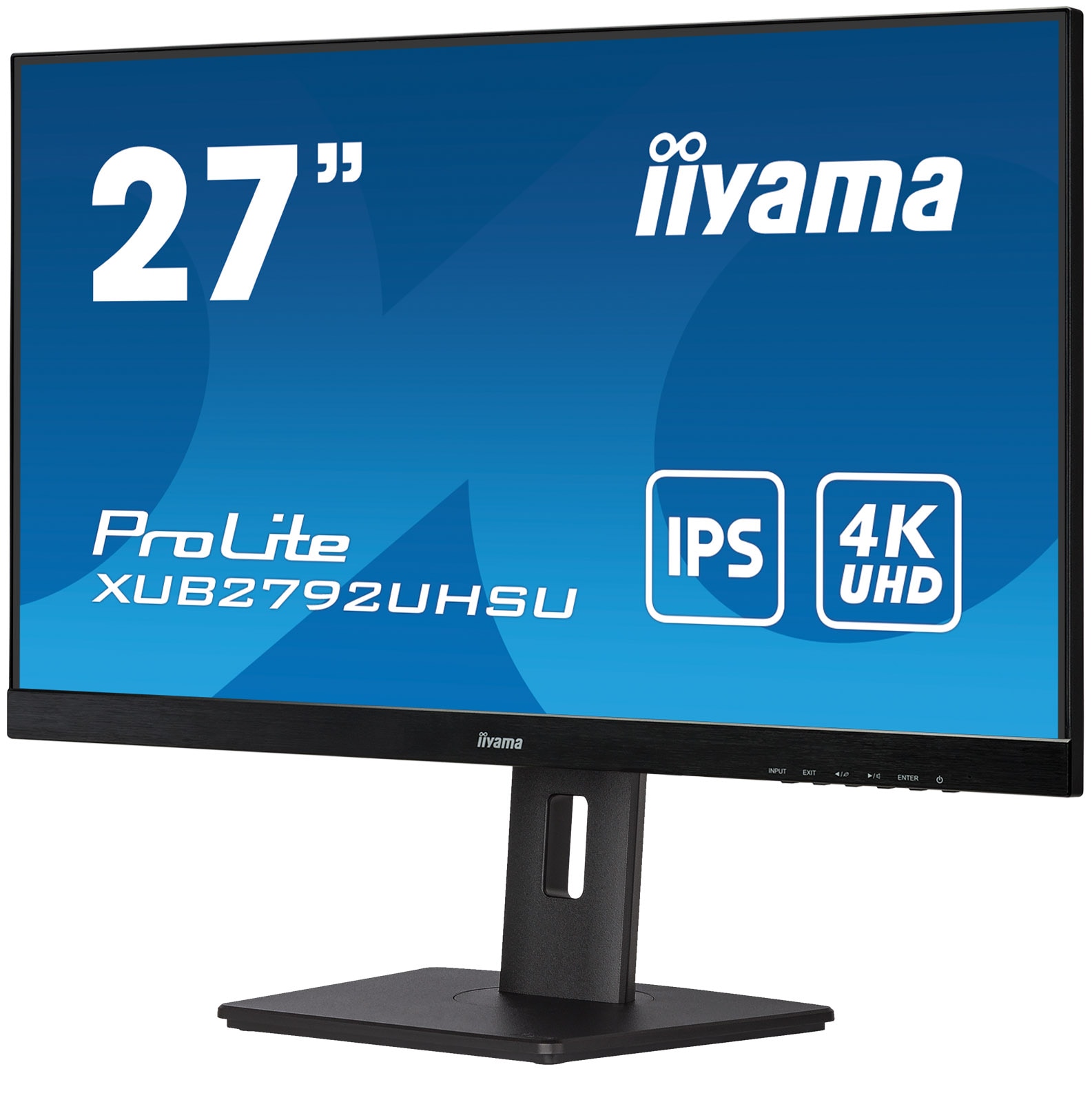 Iiyama LED-Monitor »XUB2792UHSU-B5«, 68,5 cm/27 Zoll, 3840 x 2160 px, 4K Ultra HD, 4 ms Reaktionszeit, 60 Hz