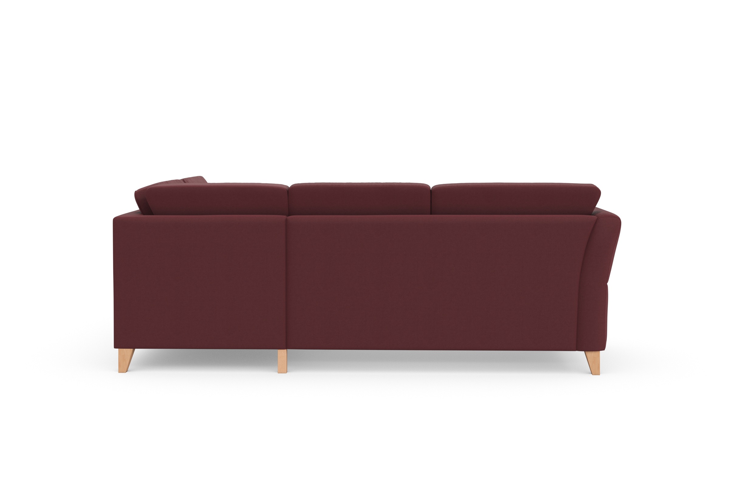 sit&more Ecksofa »Visby L-Form«, Wahlweise mit Bettfunktion und Stauraum, frei im Raum stellbar