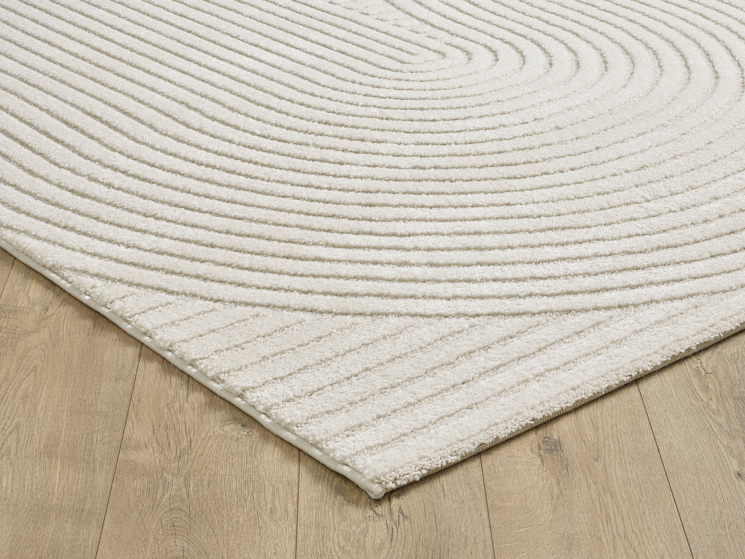 merinos Teppich »Elio« rechteckig 16 mm Höhe moderner Kurzflor Teppich mit Hoch-Tief-Effekt, 3D Effekt