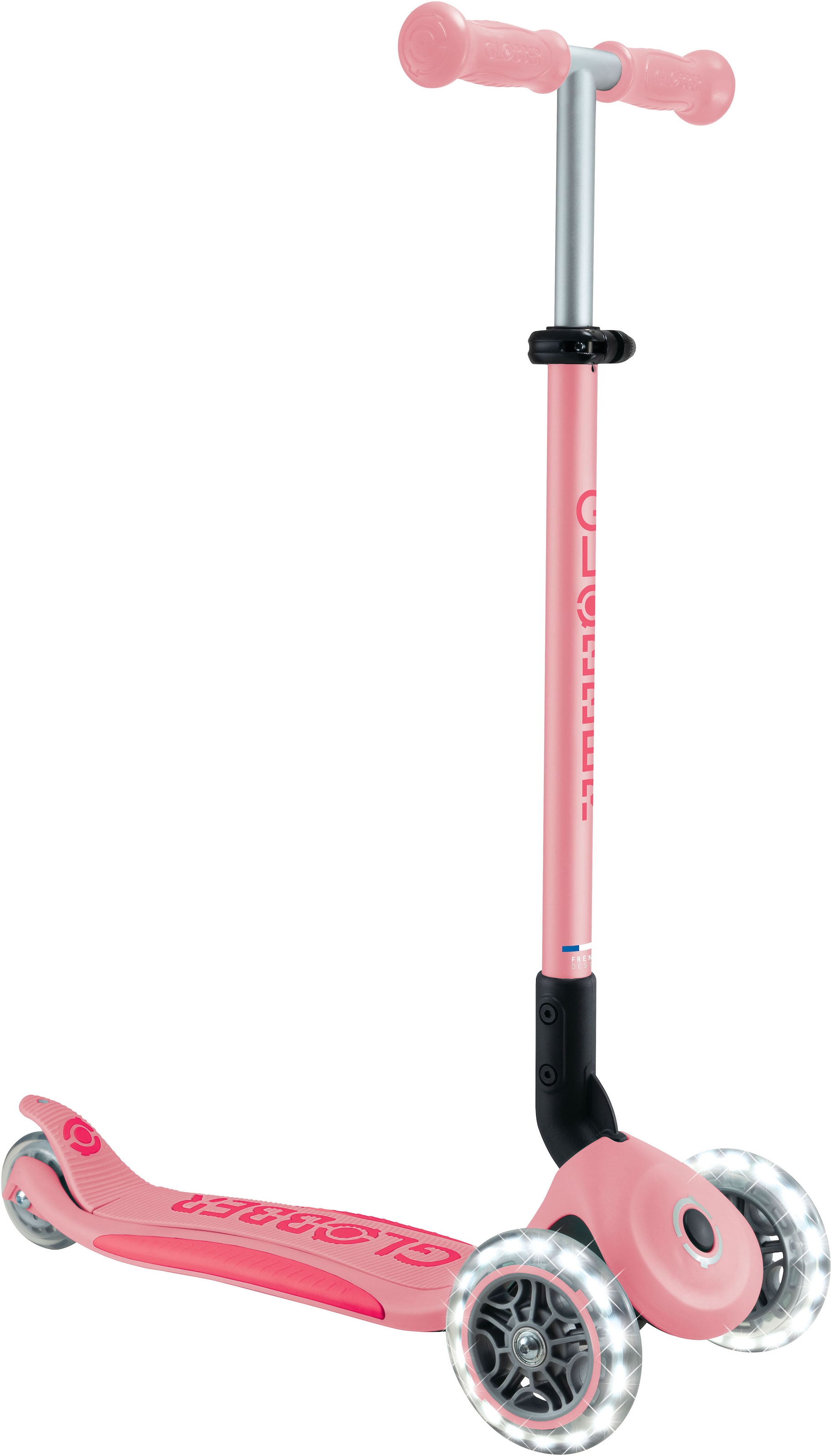 Globber Tretroller »ELITE LIGHTS, mit Leuchtrollen«