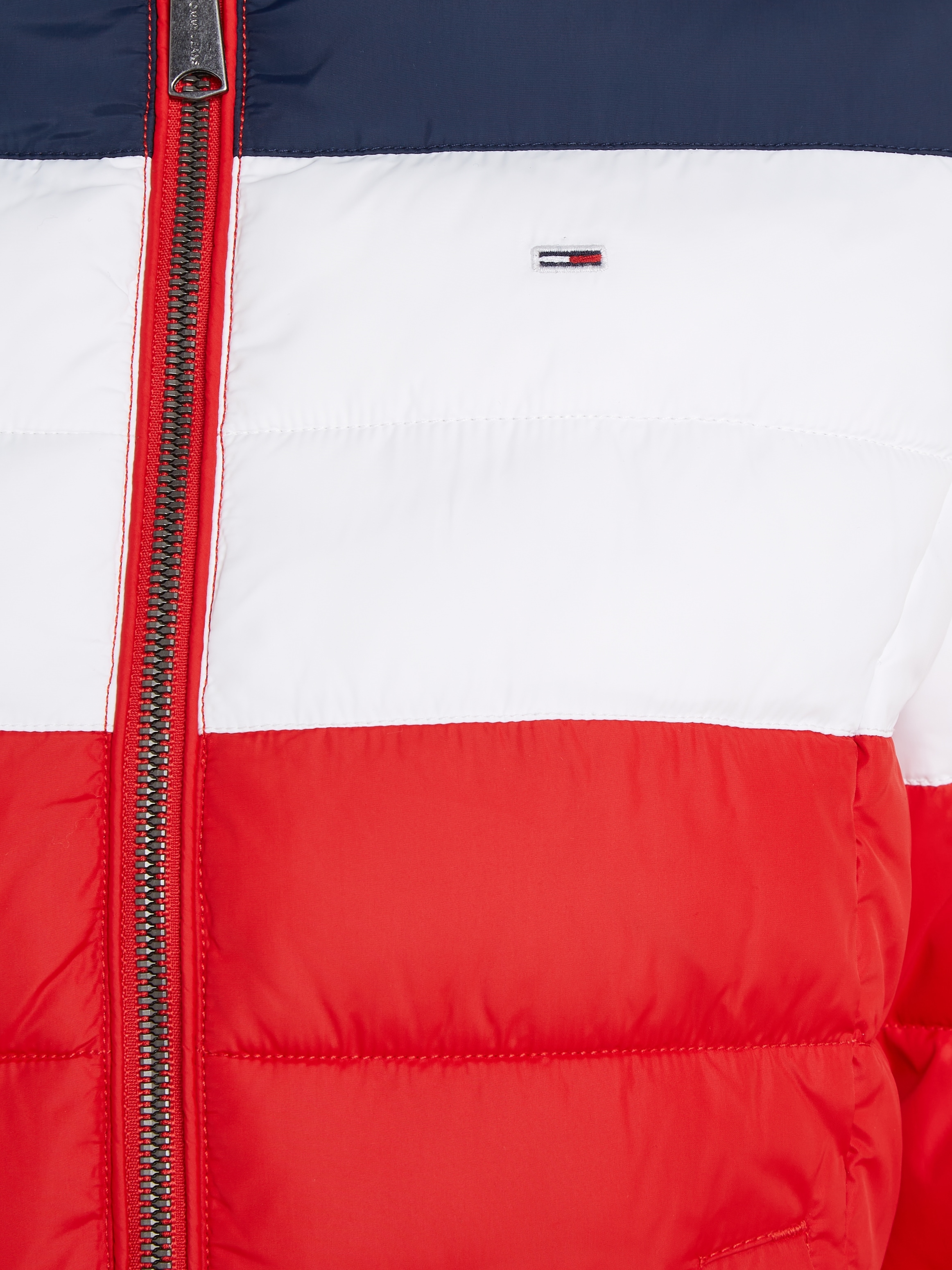Tommy Jeans Outdoorjacke »TJW COLORBLOCK JACKET«, mit Kapuze, im modischem Colorblocking