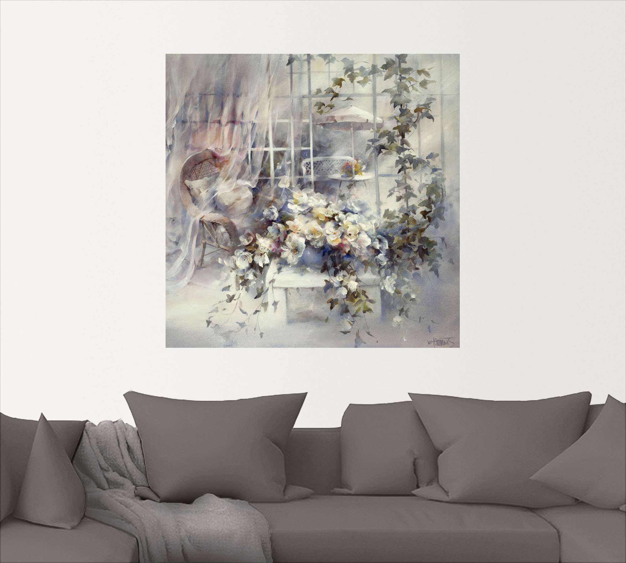 Artland Wandbild »Bezaubernde Moment«, Blumen, (1 St.), als Leinwandbild, Poster, Wandaufkleber in verschied. Größen