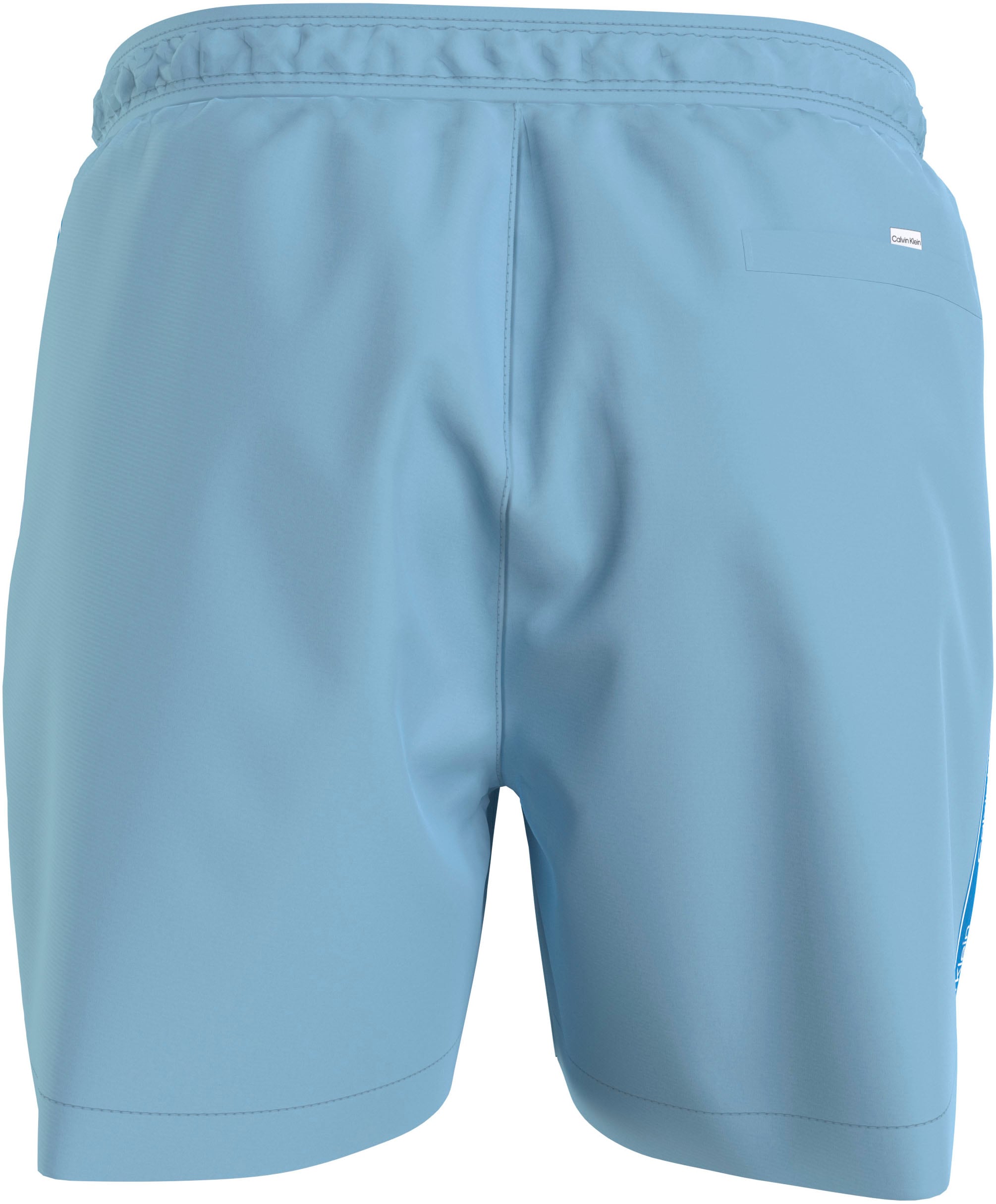 Calvin Klein Swimwear Badeshorts »MEDIUM DRAWSTRING«, mit seitlichem Logoschriftzug