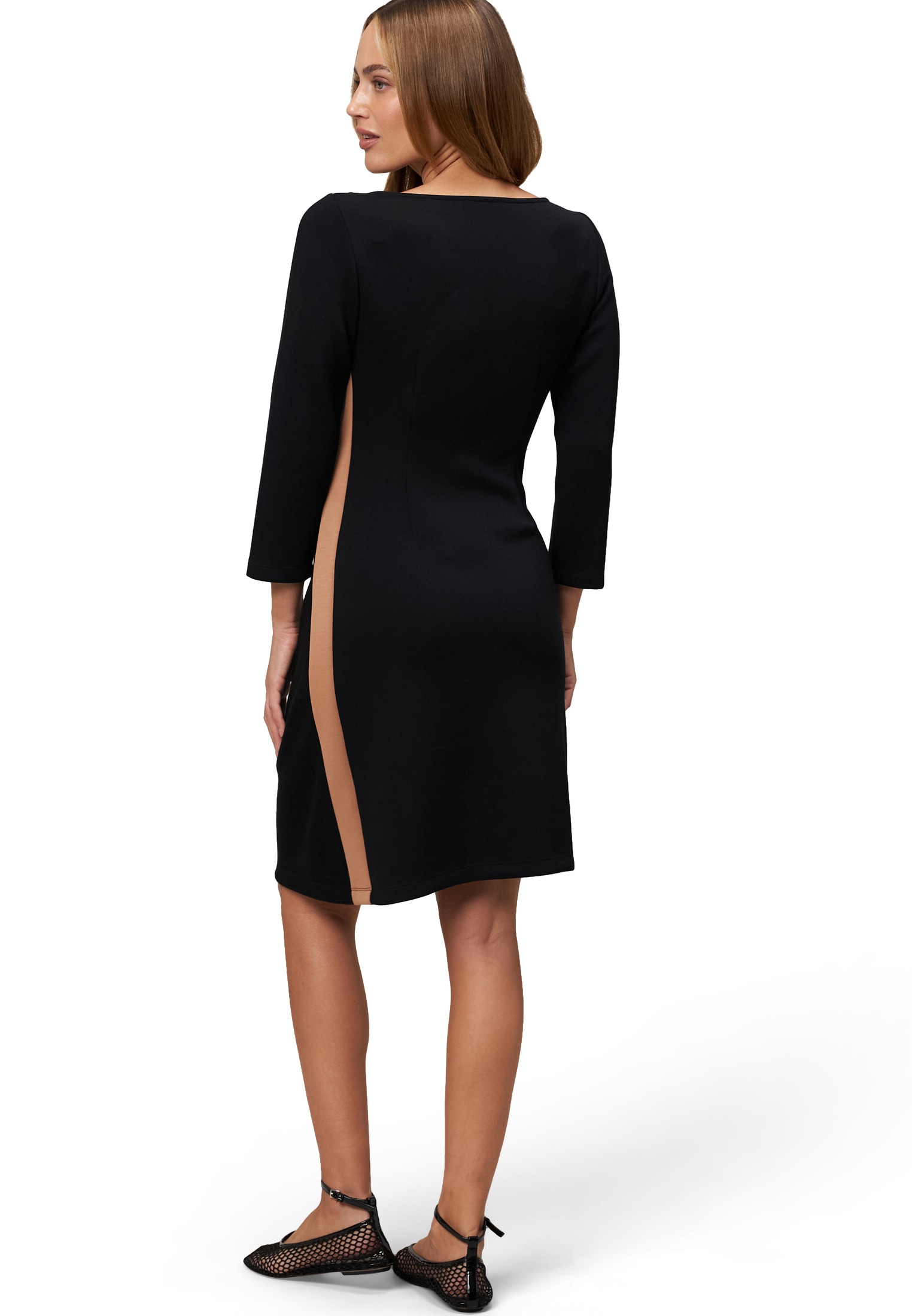 Zero Sweatkleid »Sweatkleid mit Raffungen«