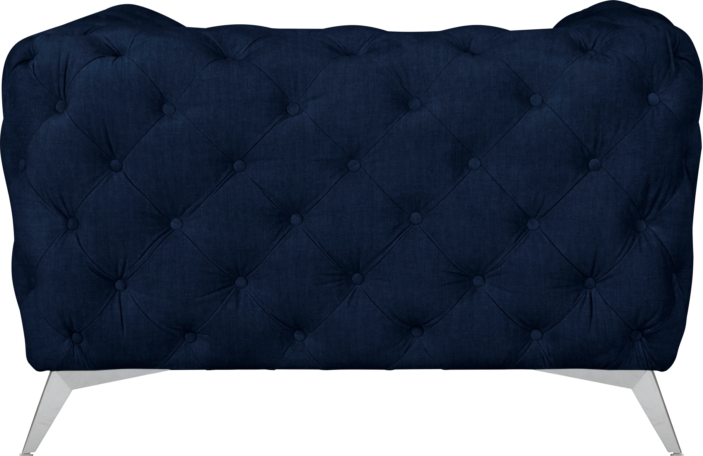 Home affaire Chesterfield-Sessel »Glynis Sessel« aufwändige Knopfheftung, moderne Chesterfield Optik, Fußfarbe wählbar