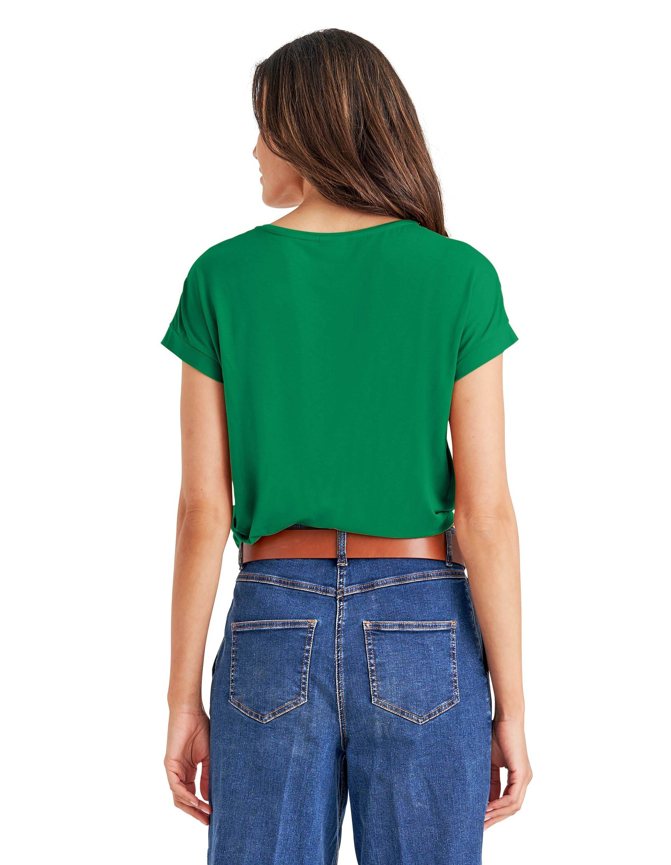 MADELEINE Kurzarmshirt »Shirt Shirt mit Rundhals-Ausschnitt«