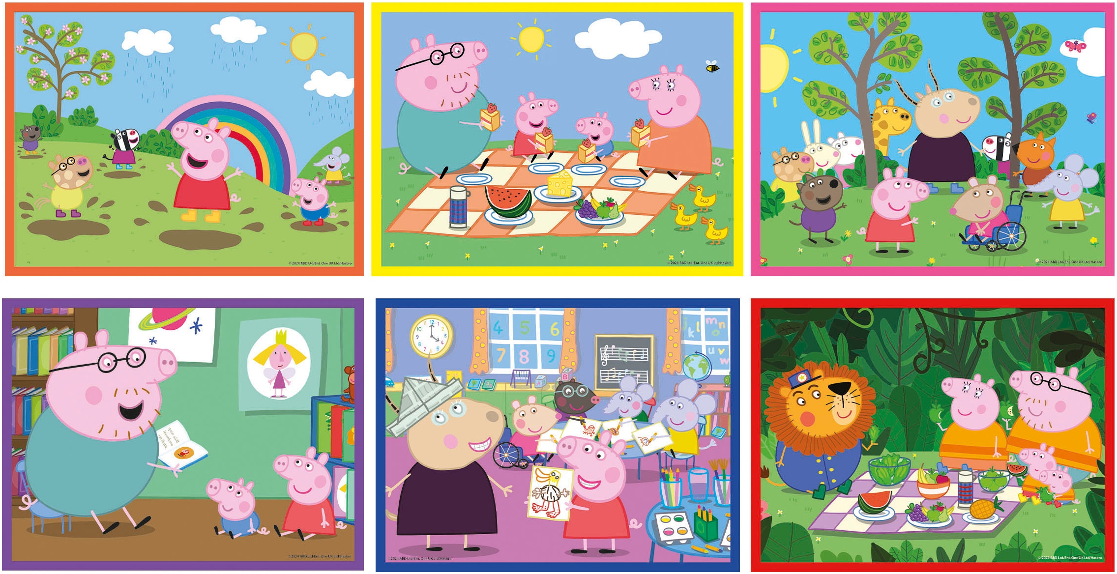 Clementoni® Würfelpuzzle »Peppa Pig«, Made in Europe; FSC® - schützt Wald - weltweit