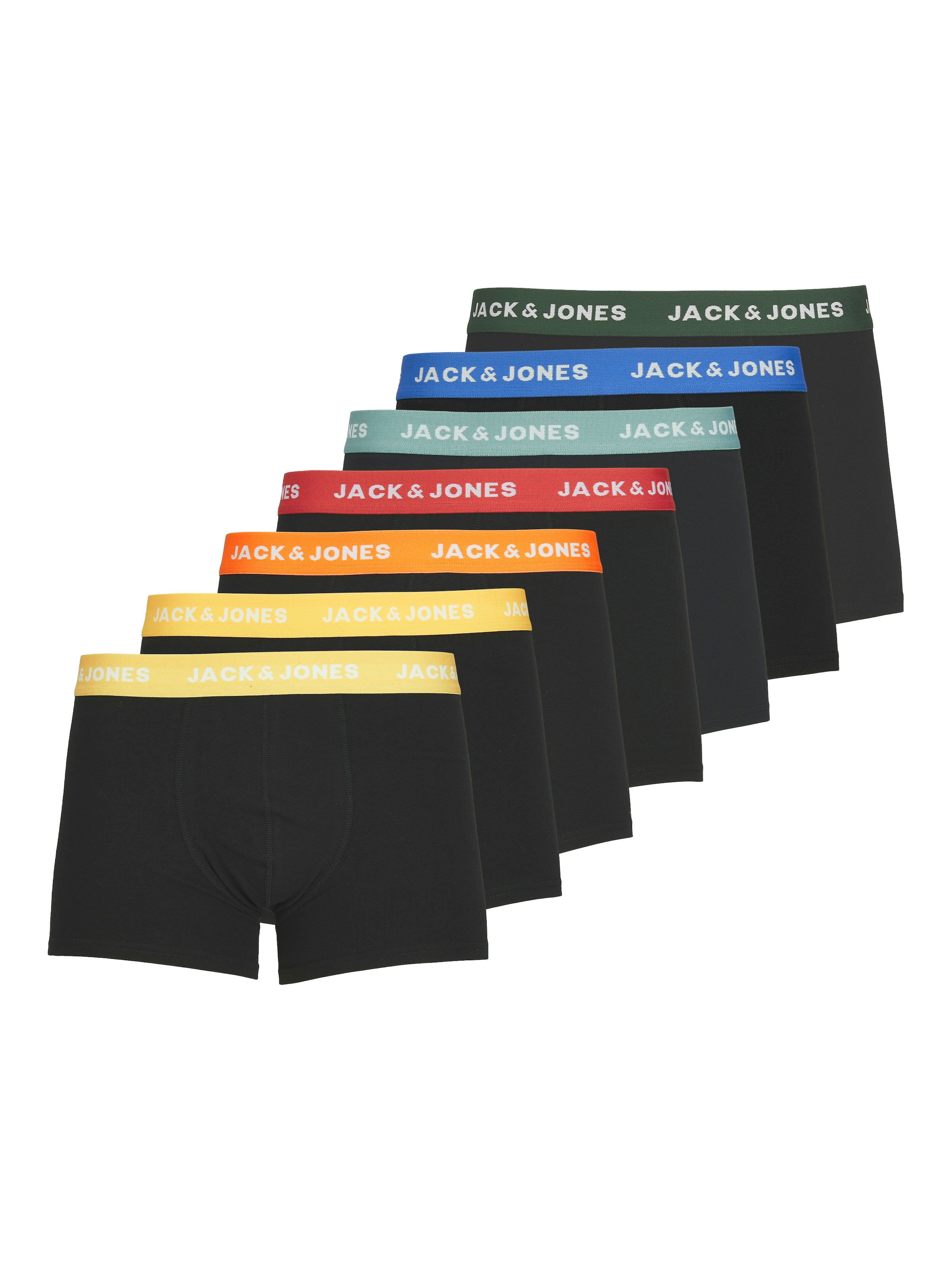 Jack & Jones Trunk »JACVITO SOLID TRUNKS 7 PACK NOOS« Packung, 7er-Pack, 7 Stk.