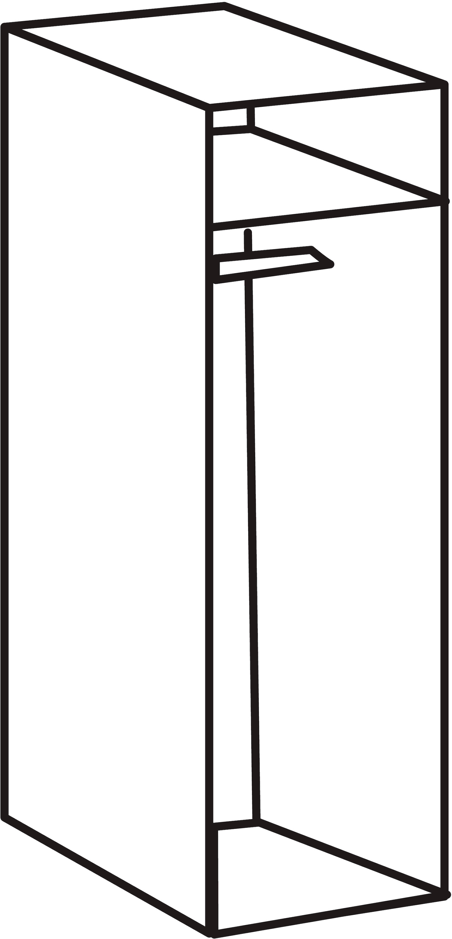 Wimex Schranksystem »Münster«, (Spar-Set, 3tlg: Eckschrank+ 2 Schränke 30cm und 50cm breit), Mehrzweckschrank