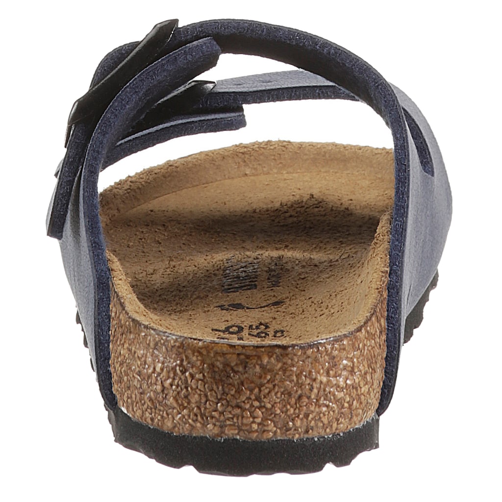 Birkenstock Pantolette »Arizona Kids« mit ergonomisch geformtem Fußbett Schuhweite schmal CB11848