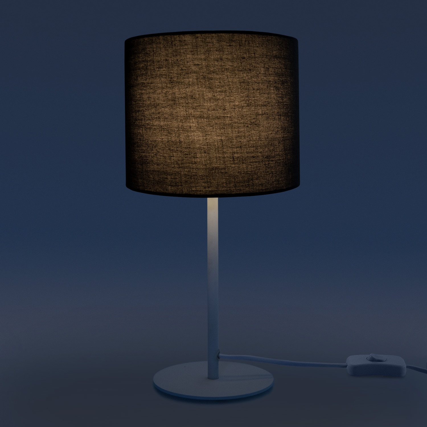 Paco Home Tischleuchte »Uni Color« E14 LED  E14 Lampe, Für Wohnzimmer Und Schlafzimmer, Unifarben, Deko