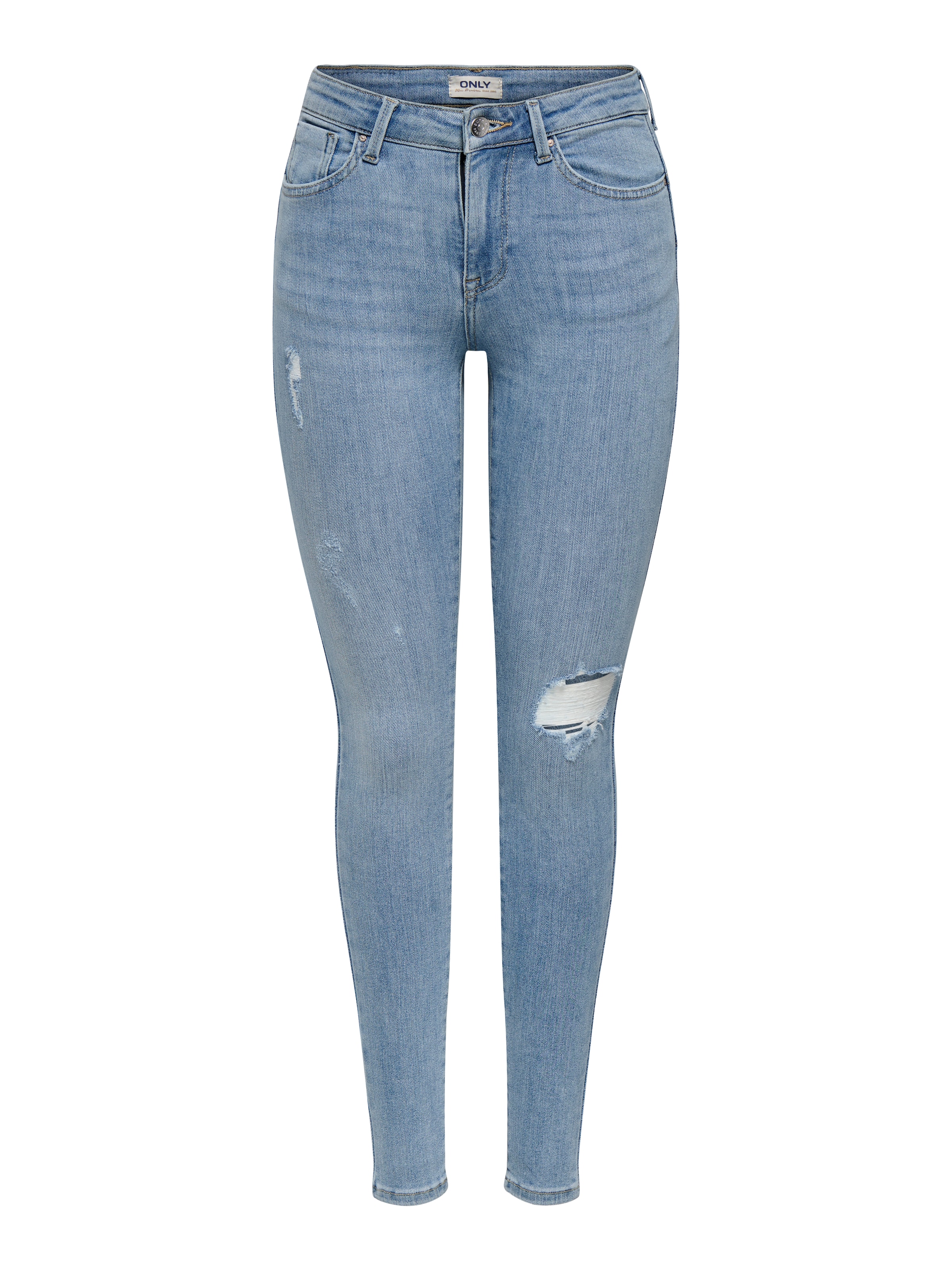 ONLY Skinny-fit-Jeans »ONLPOWER LIFE MID PUSH« Baumwollmischung, skinny fit, regular waist