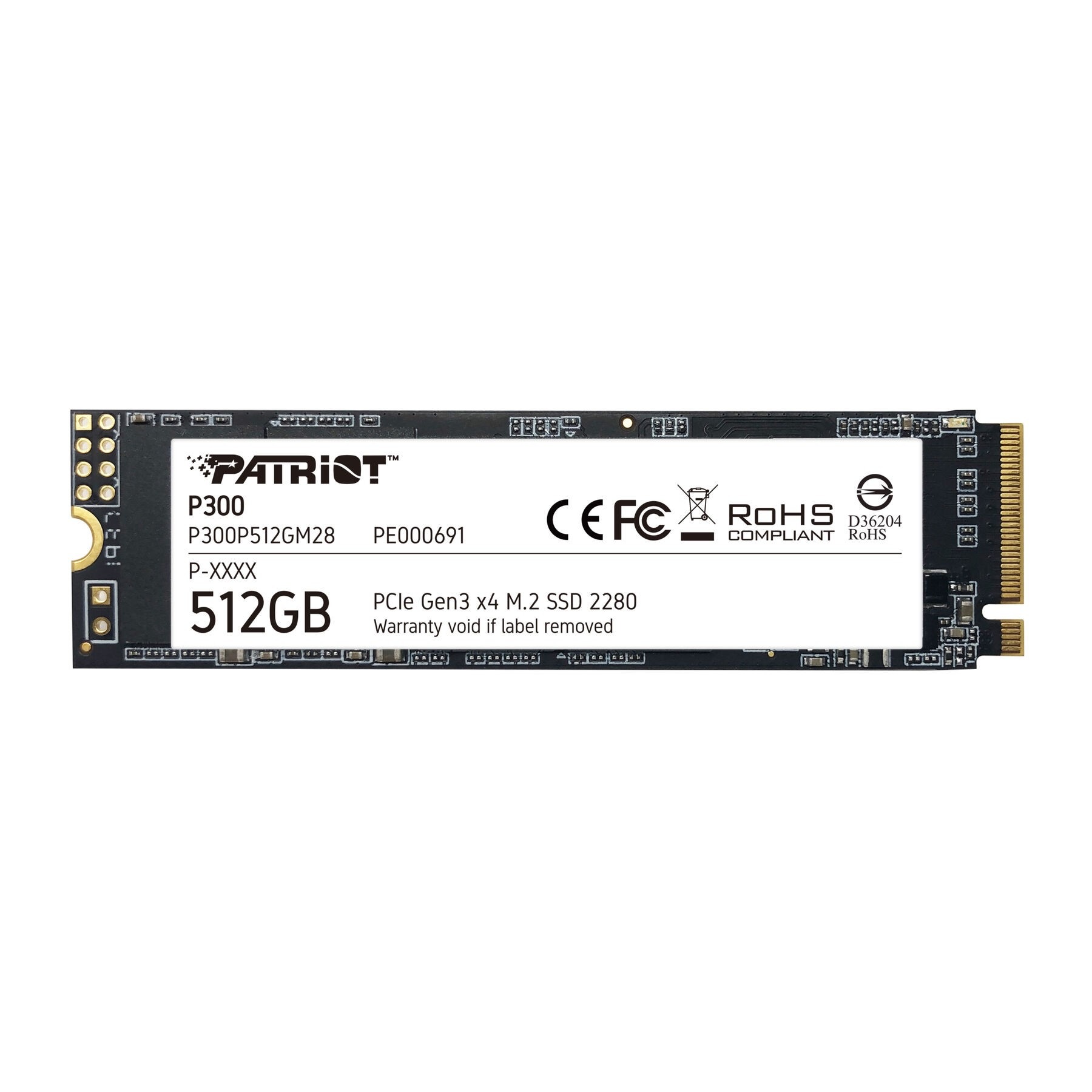 Patriot interne SSD »P300P512GM28« 2,5 512 GB
