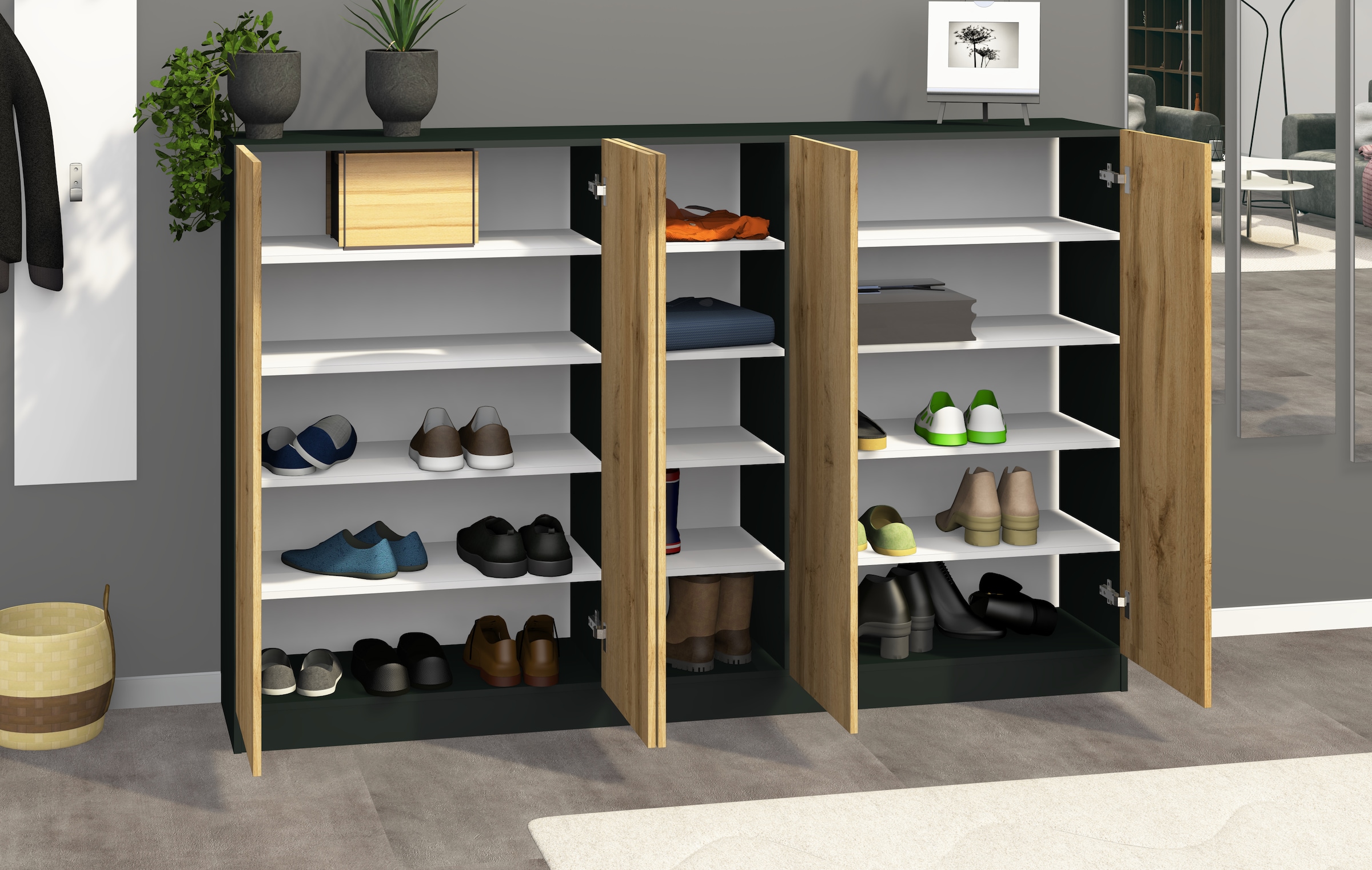 borchardt Möbel Schuhschrank