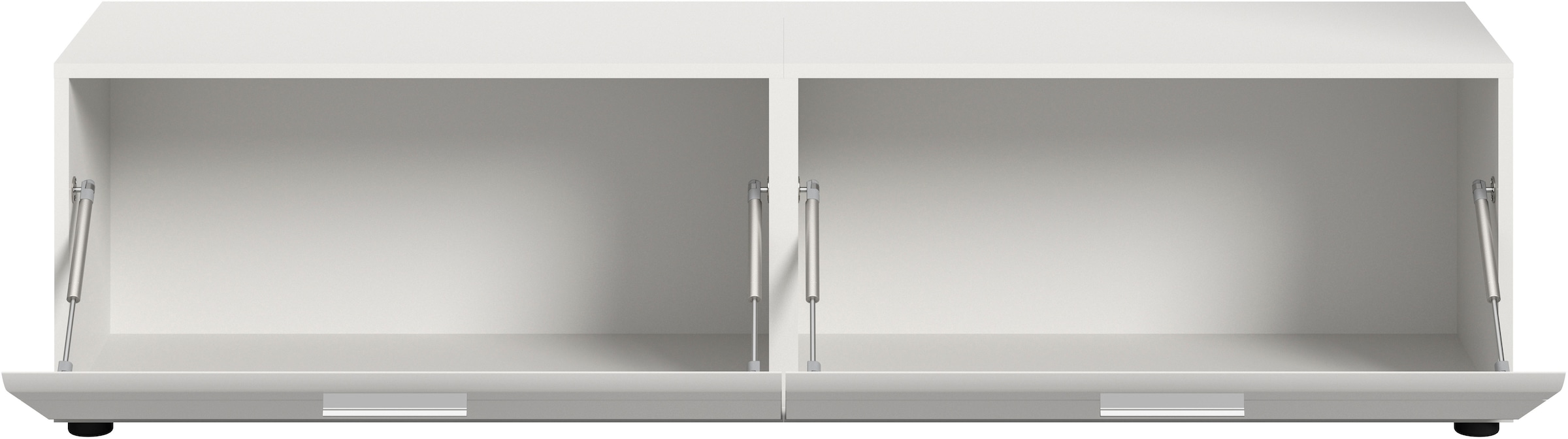 Home affaire Lowboard »FLORENZ, hochwertige MDF-Front,Rillenfräsung, 2 Klappen« 1 Stk. tlg. Lowboard, TV-Unterschrank, TV-Lowboard