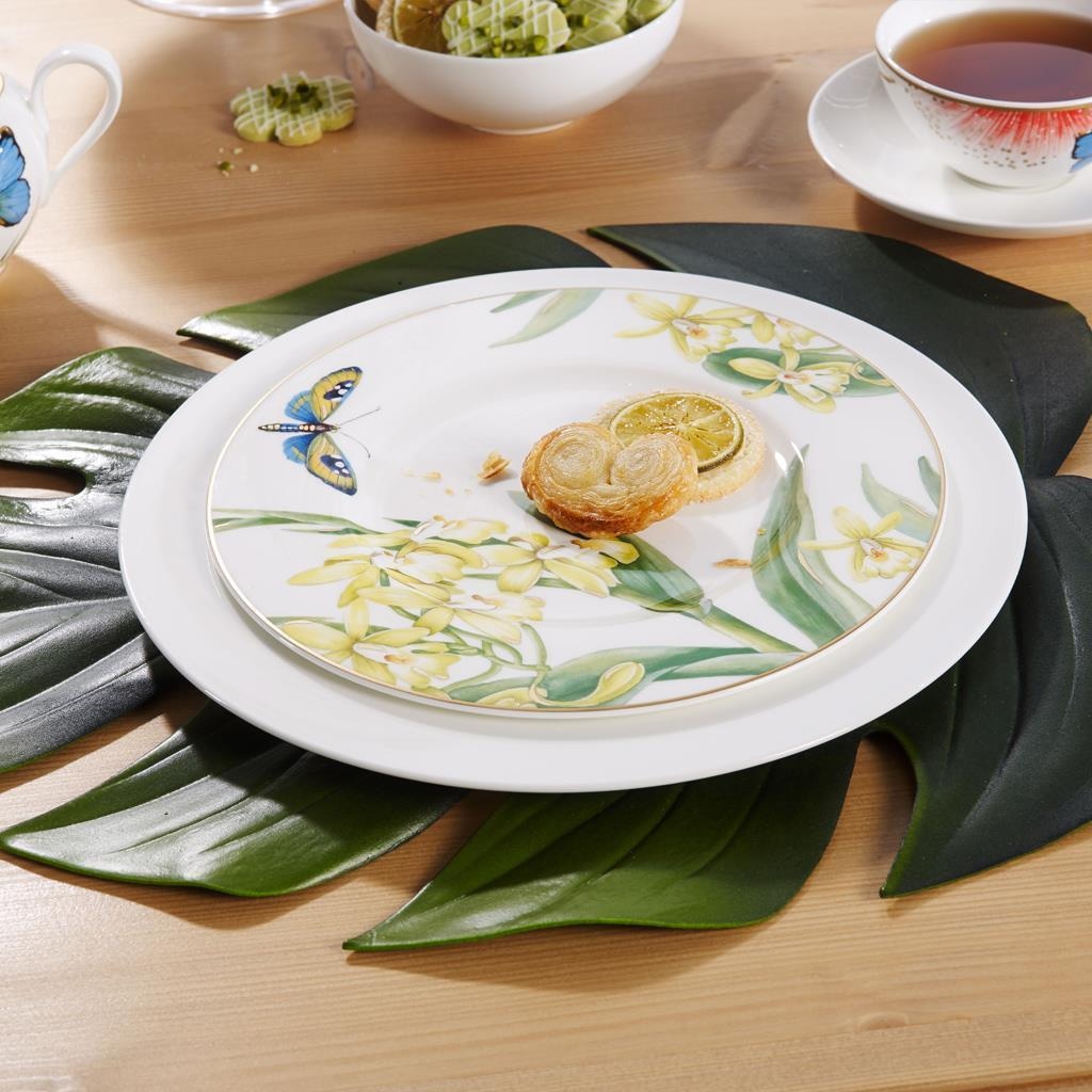 Villeroy & Boch Frühstücksteller »Frühstücksteller Amazonia ø 22,5 cm 6er Set bunt« Spülmaschinenfest