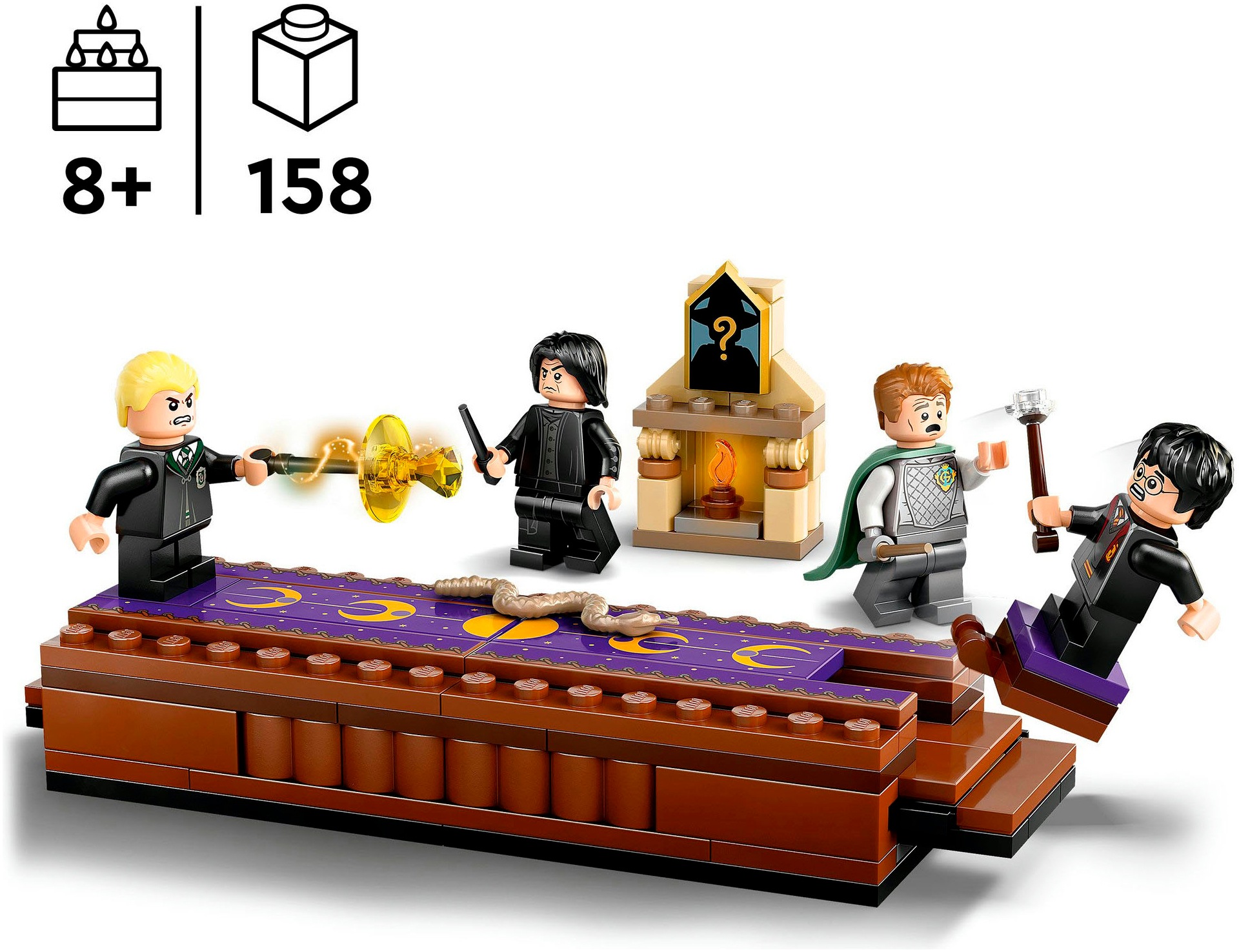 LEGO® Konstruktionsspielsteine »Schloss Hogwarts™: Duellierclub (76441), LEGO Harry Potter™«, (158 St.), Made in Europe