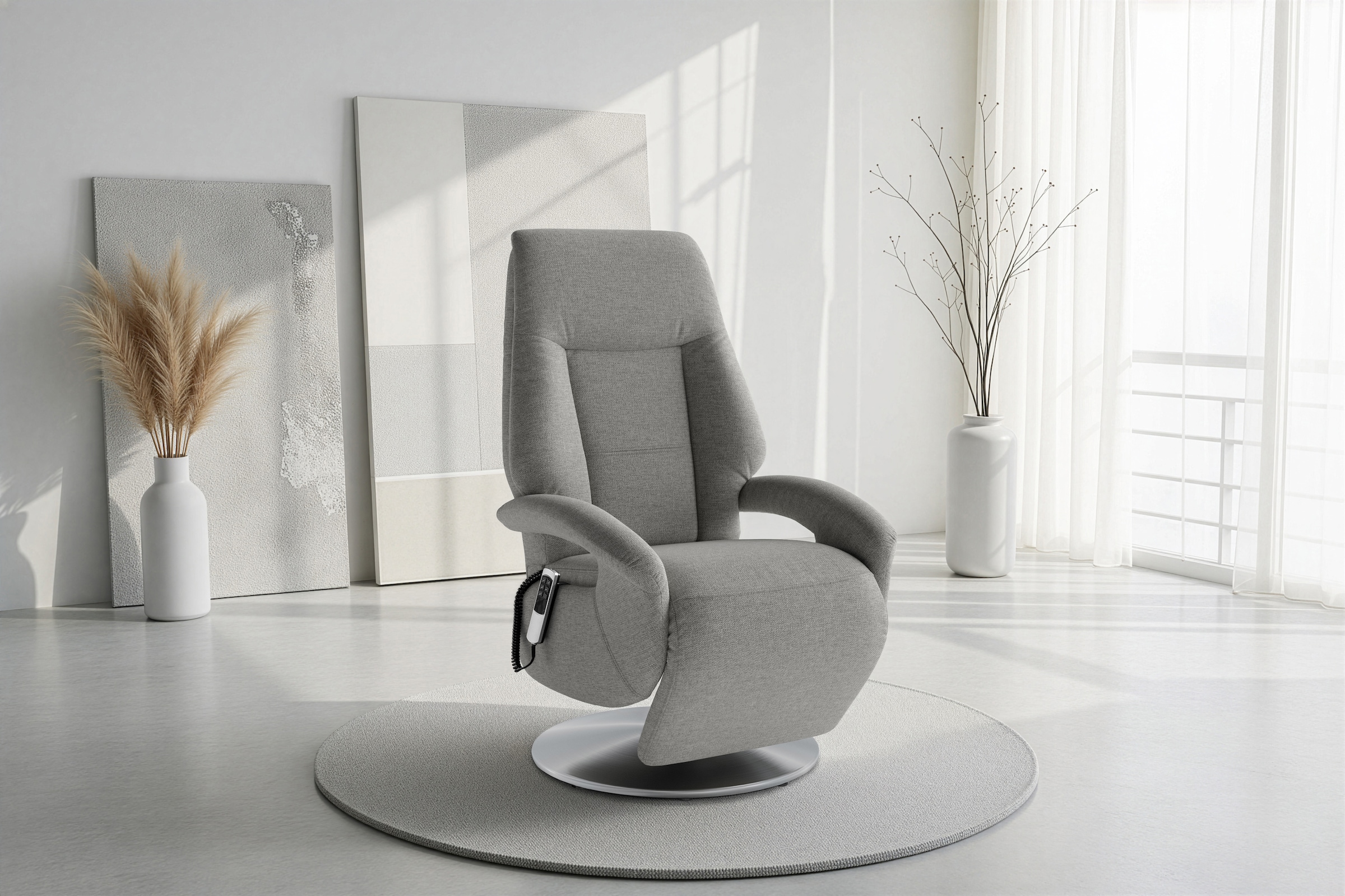 sit&more TV-Sessel "Enjoy" in Grösse S, oder M, oder L, wahlweise mit Motor und Aufstehhilfe