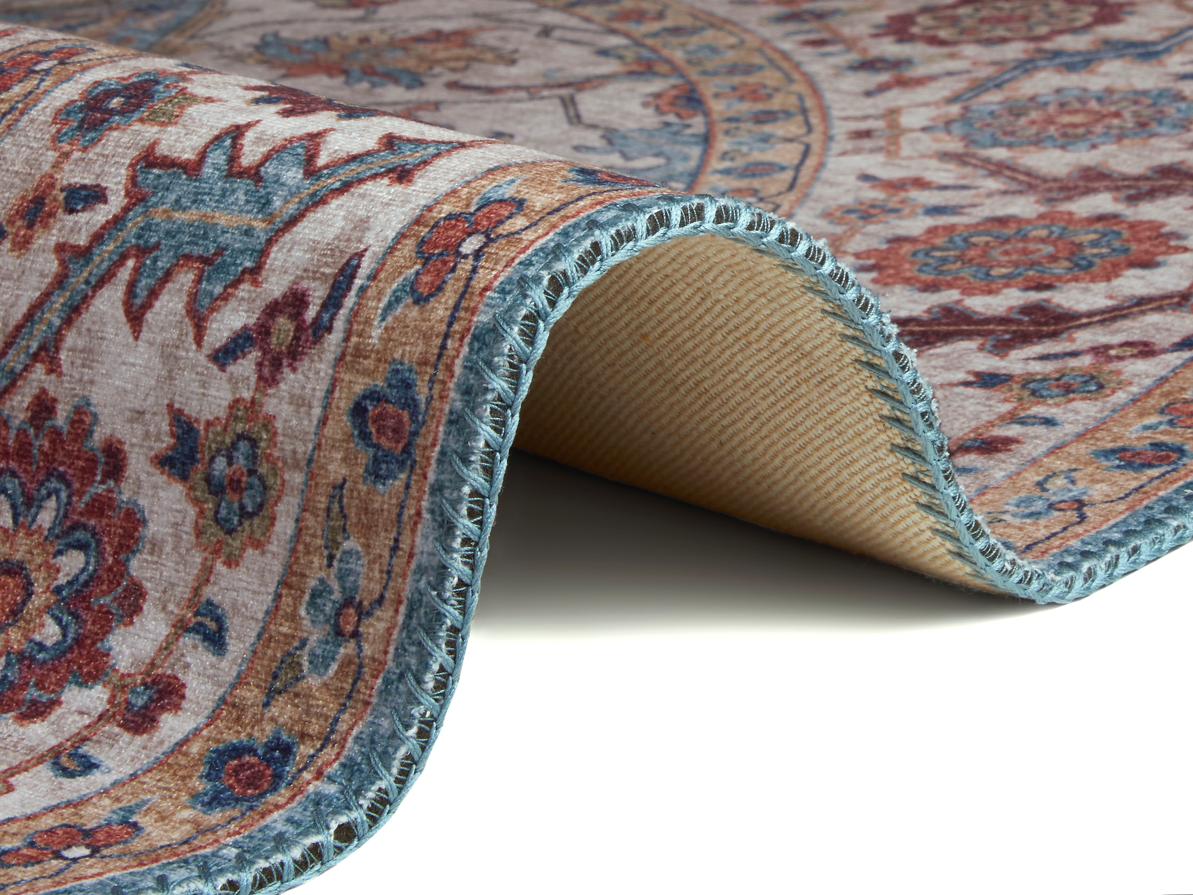 HANSE Home Teppich »Anthea«, rund, 5 mm Höhe, Orientalisch, Orient, Vintage, Wohnzimmer, Schlafzimmer, Esszimmer