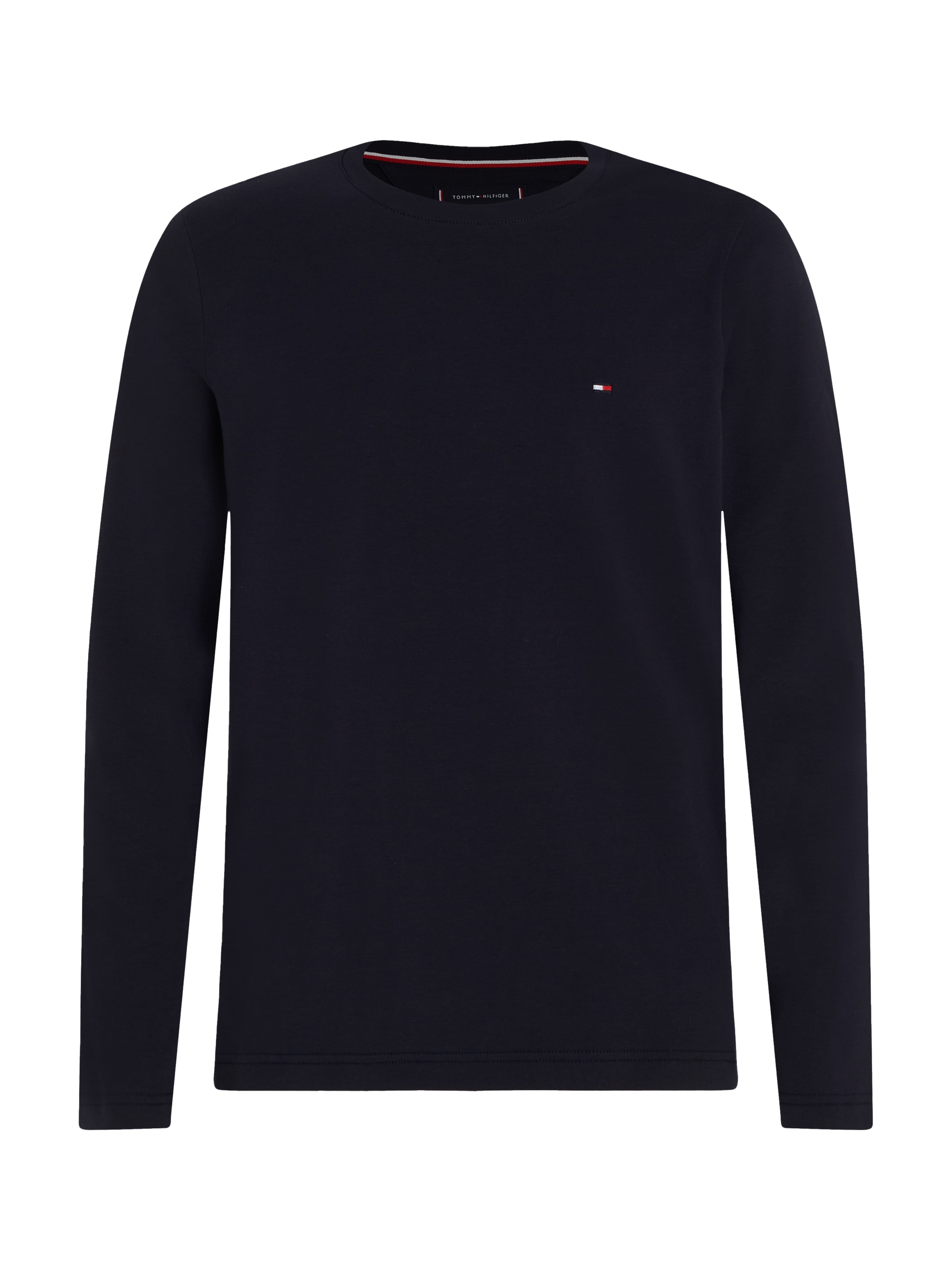 Tommy Hilfiger Big & Tall Langarmshirt »BT-STRETCH SLIM FIT LS TEE-B«