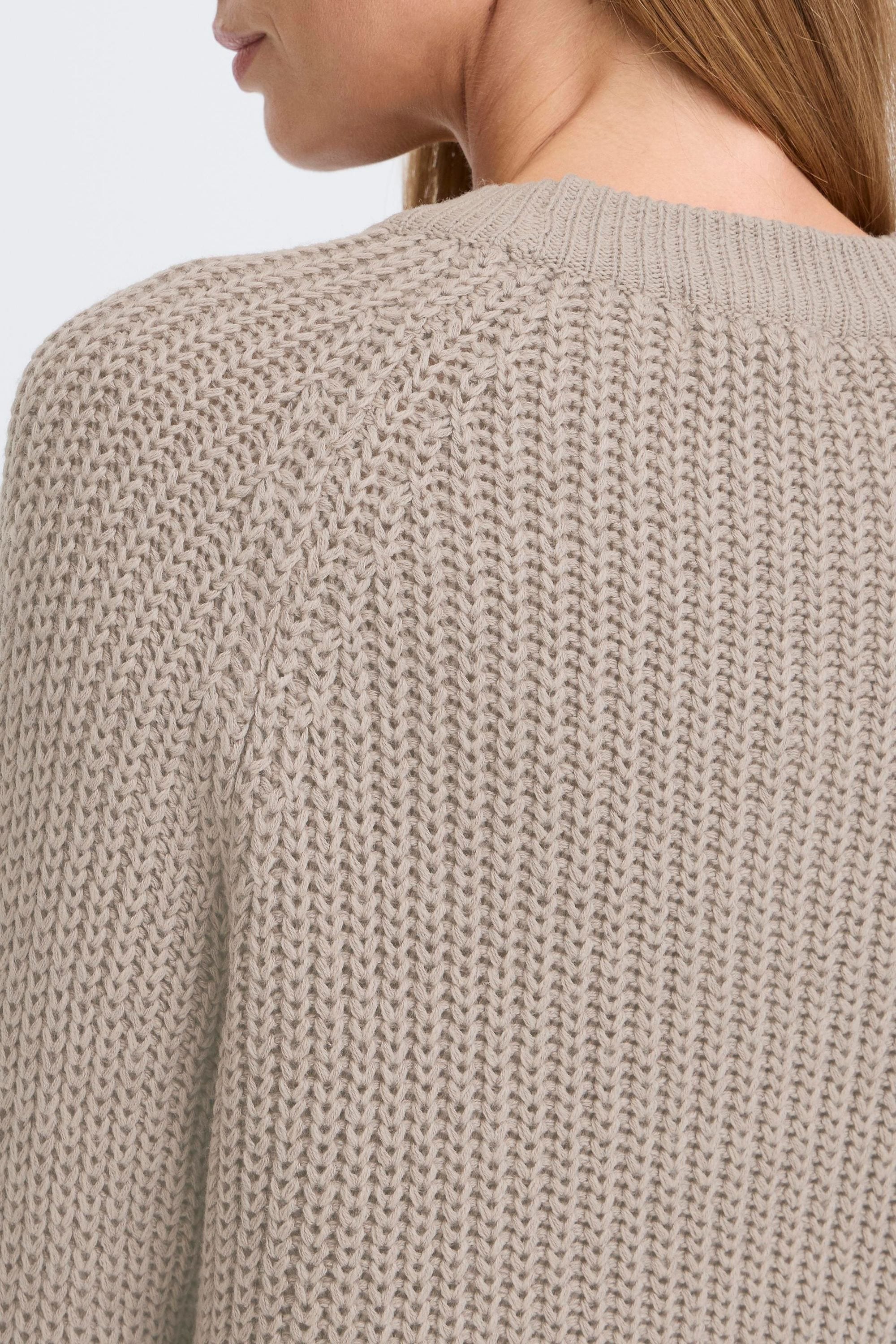 OXMO Strickfleece-Pullover »Strickpullover OXFKANNA«