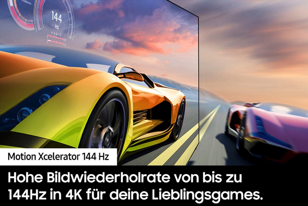 Samsung QLED Mini LED-Fernseher »GQ50QN90DAT«, 4K Ultra HD, Smart-TV, Neural Quantum 4K AI Gen2 Prozessor, Mini LED, bis zu 144Hz