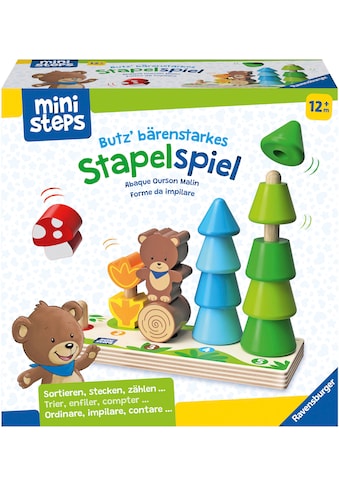 Spiel »ministeps, Butz‘ bärenstarkes Stapelspiel«