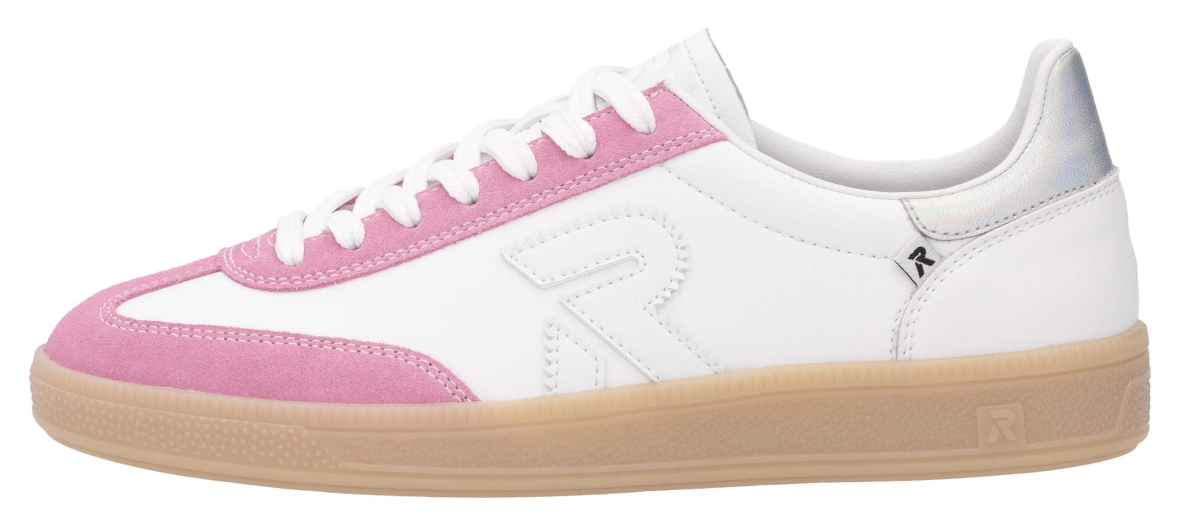 RIEKER Sport Sneaker »San Diego Swing2GO«, Retro-Sneaker, Freizeitschuh, Halbschuh mit herausnehmbarem Fußbett