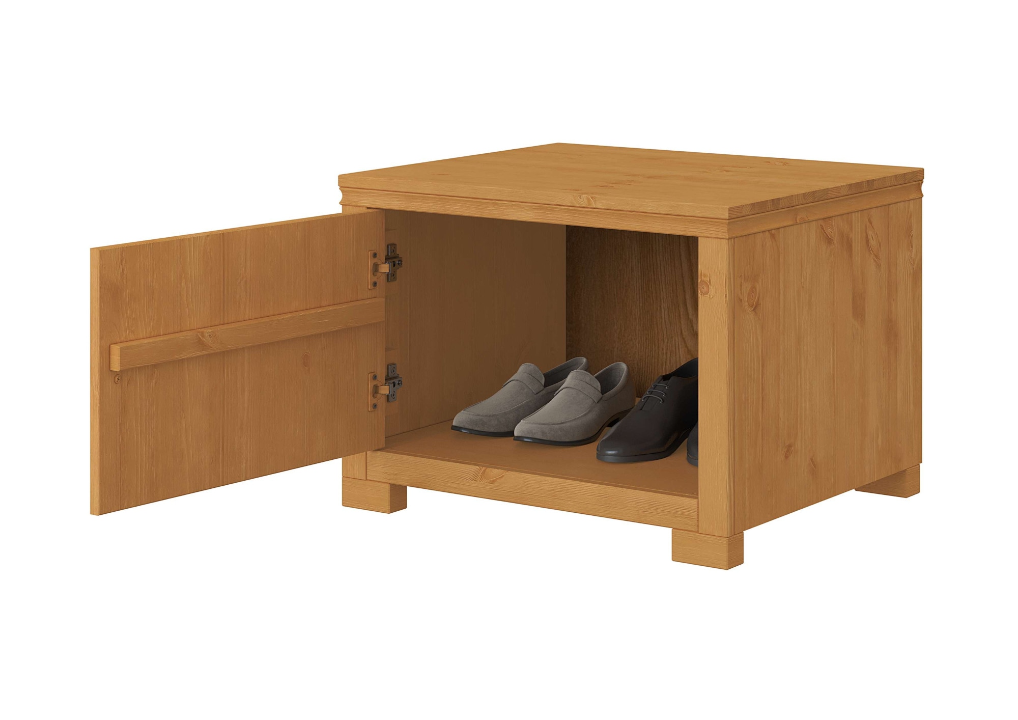 OTTO home Beistellschrank »Gotland, Schrankmodulsystem, einzeln oder mit der Serie kombinierbar«, (H/B/T ca. 60/60/52 oder ca. 44/60/52), massive Kiefer, variabel einsetzbar, auch für Dachschrägen