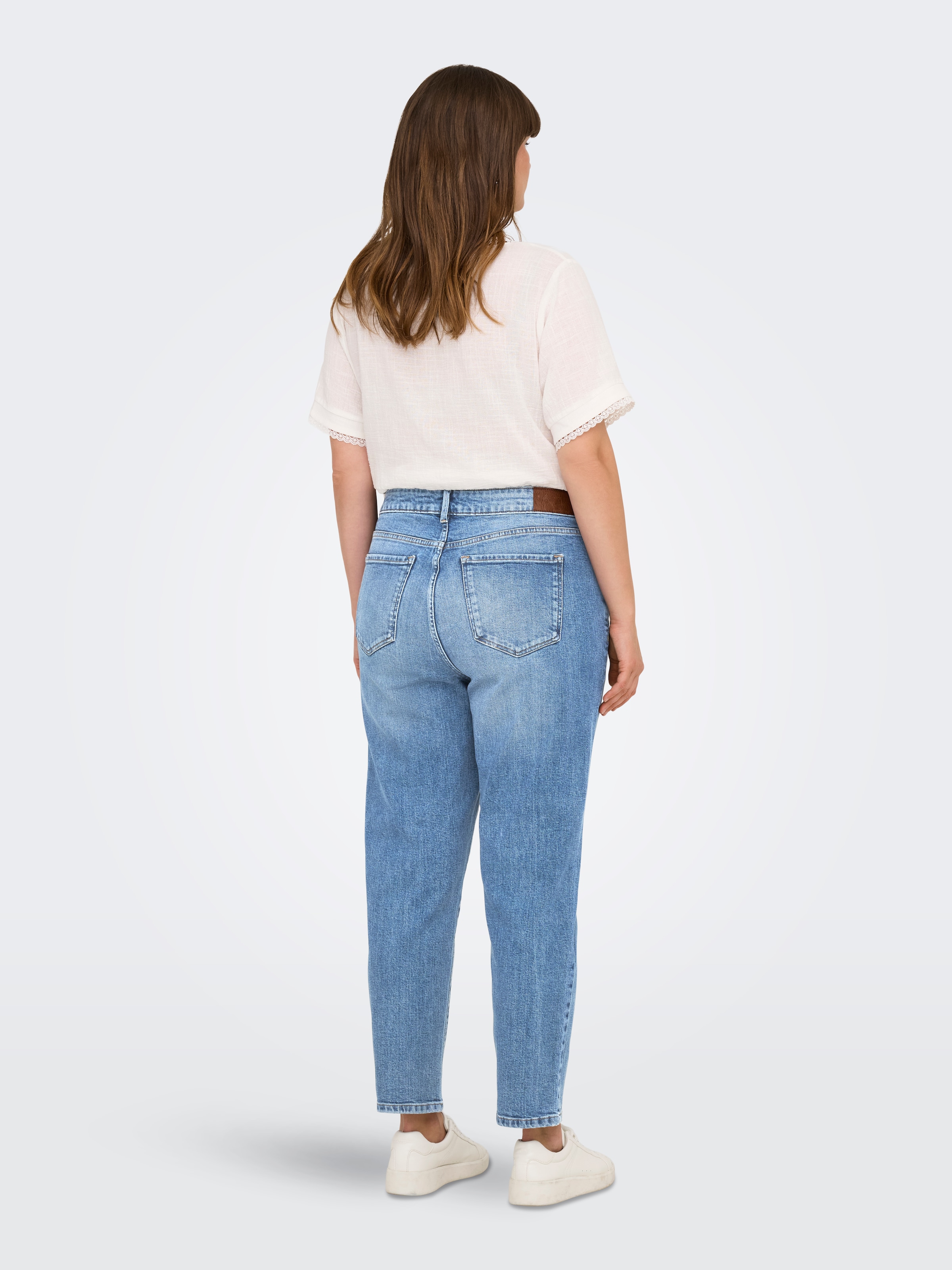 ONLY CARMAKOMA High-waist-Jeans »CAREMILY STRETCH HW ST AK DNM CRO005«