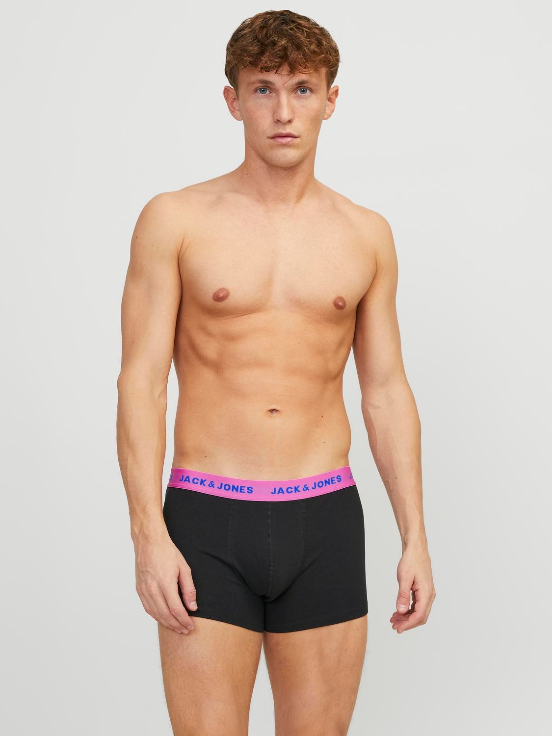 Jack & Jones Boxershorts »JACLEO SOLID TRUNKS 5 PACK«, (Packung, 5 St.)