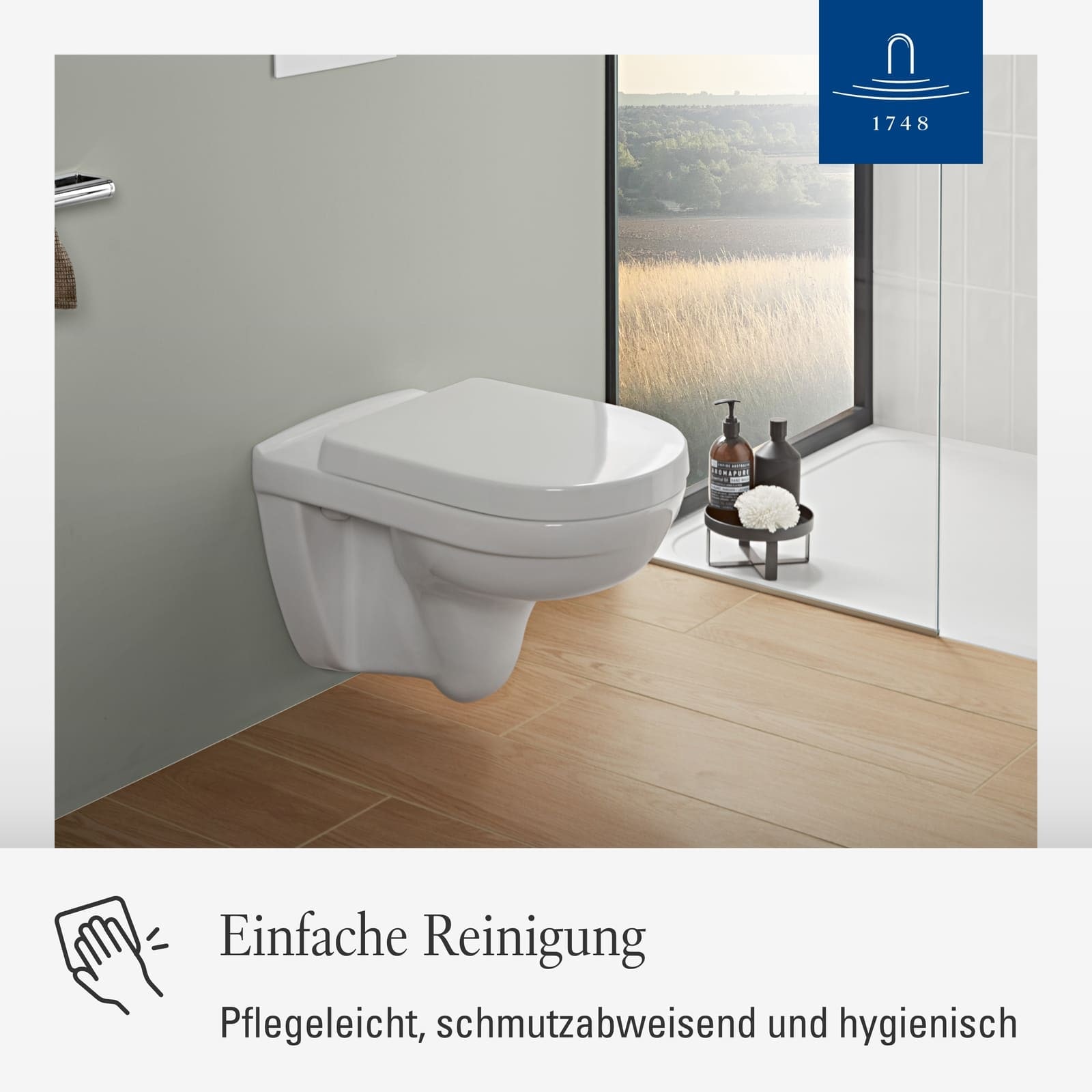 Villeroy & Boch WC-Sitz »WC-Sitz O.novo 423 x 368 x 51 mm weiß« 1 Stk. tlg. Kein SoftClose, Kein QuickRelease