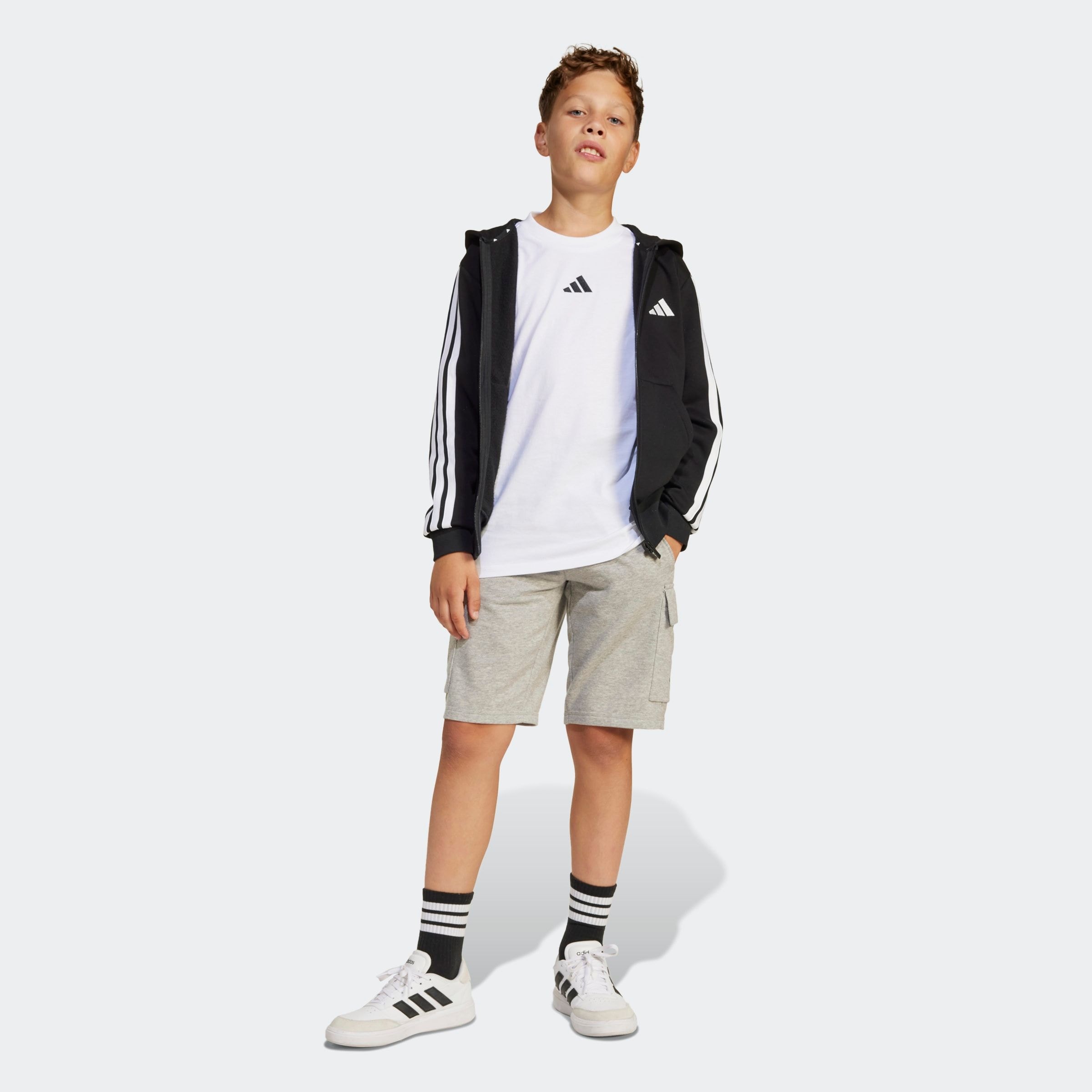 adidas Sportswear Kapuzensweatjacke »ESSENTIALS KIDS«
