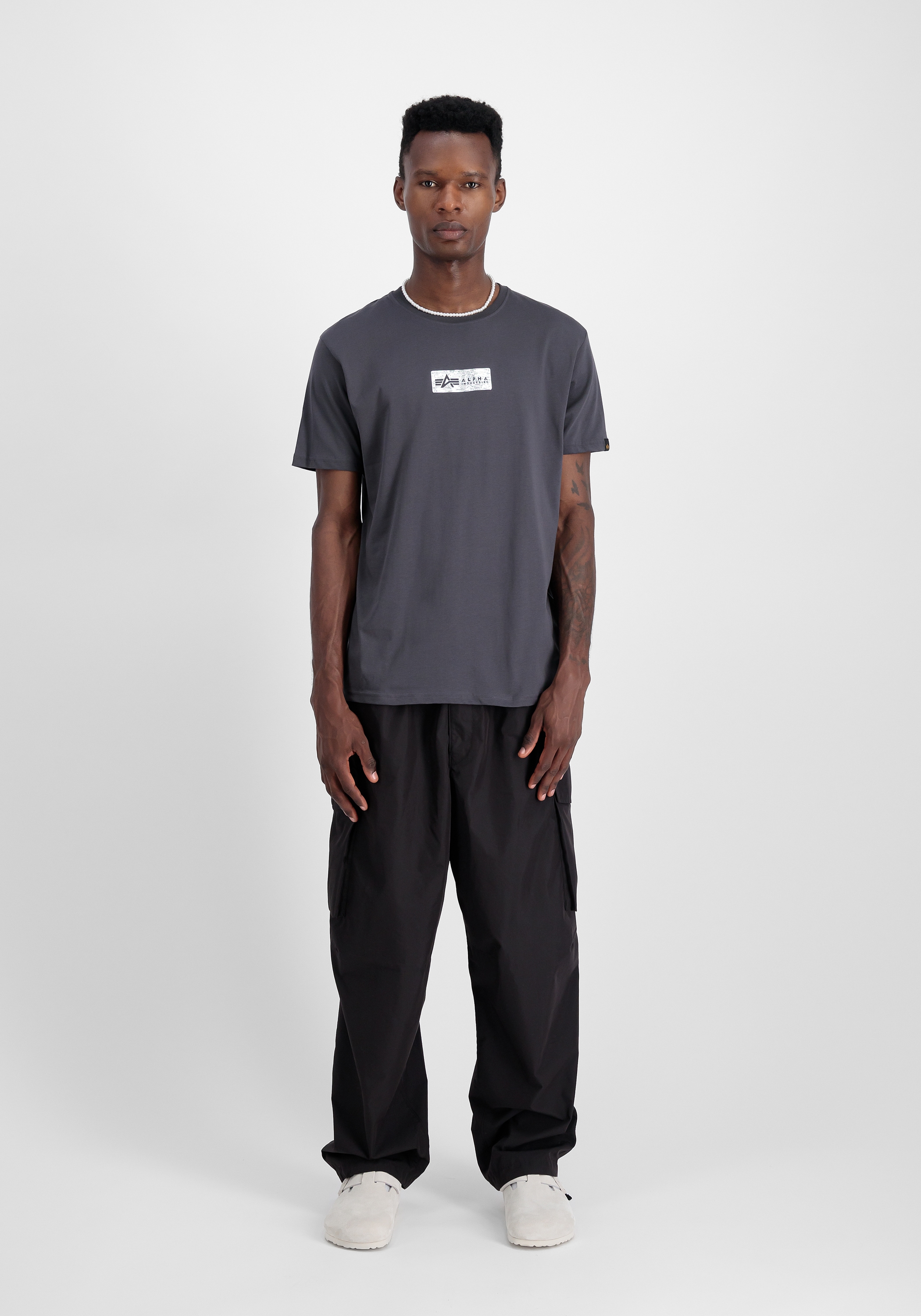 Alpha Industries T-Shirt »Alpha Industries Men - T-Shirts Metal Plate T«