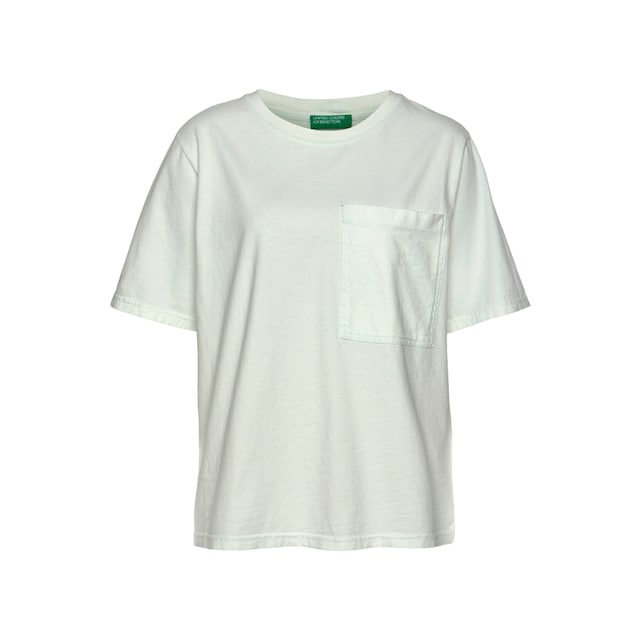 United Colors of Benetton T-Shirt, mit einer großen, aufgesetzten  Brusttasche bei ♕