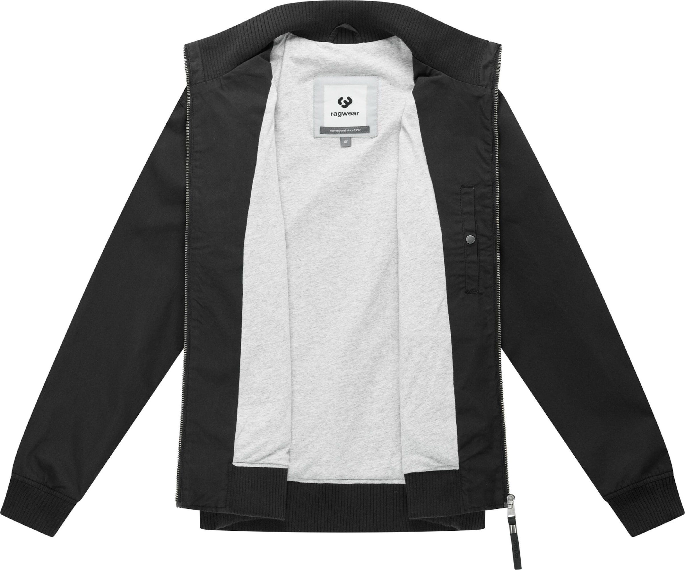 Ragwear Outdoorjacke »Outdoorjacke Crusien YOUMODO« ohne Kapuze Leichte Jacke mit elastischen Bündchen