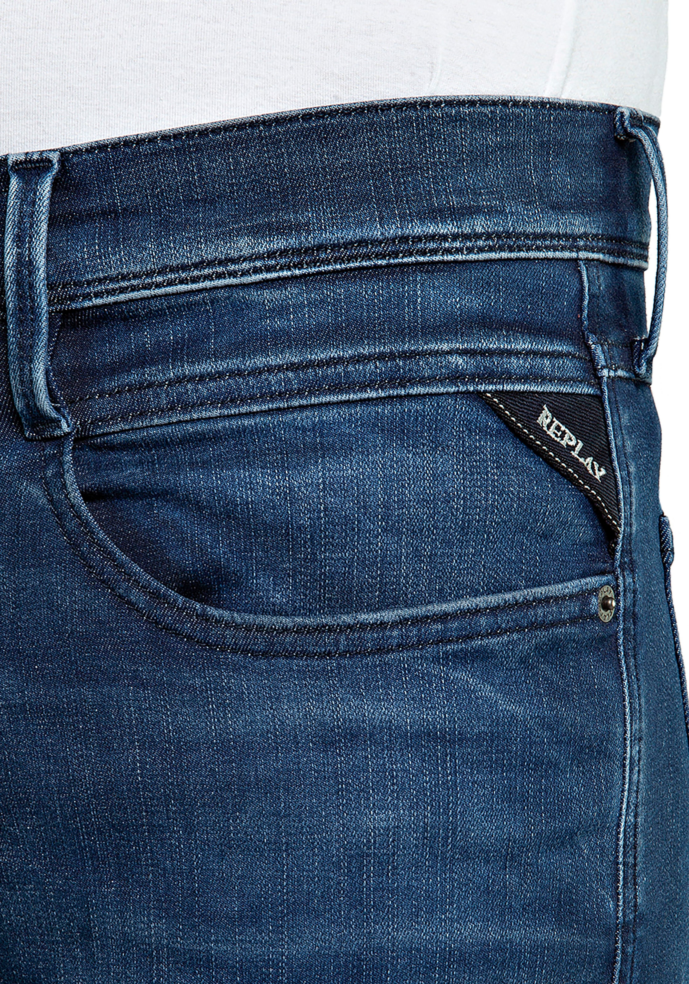 Replay Slim-fit-Jeans »ANBASS HYPERFLEX BIO« mit Stretch-Anteil
