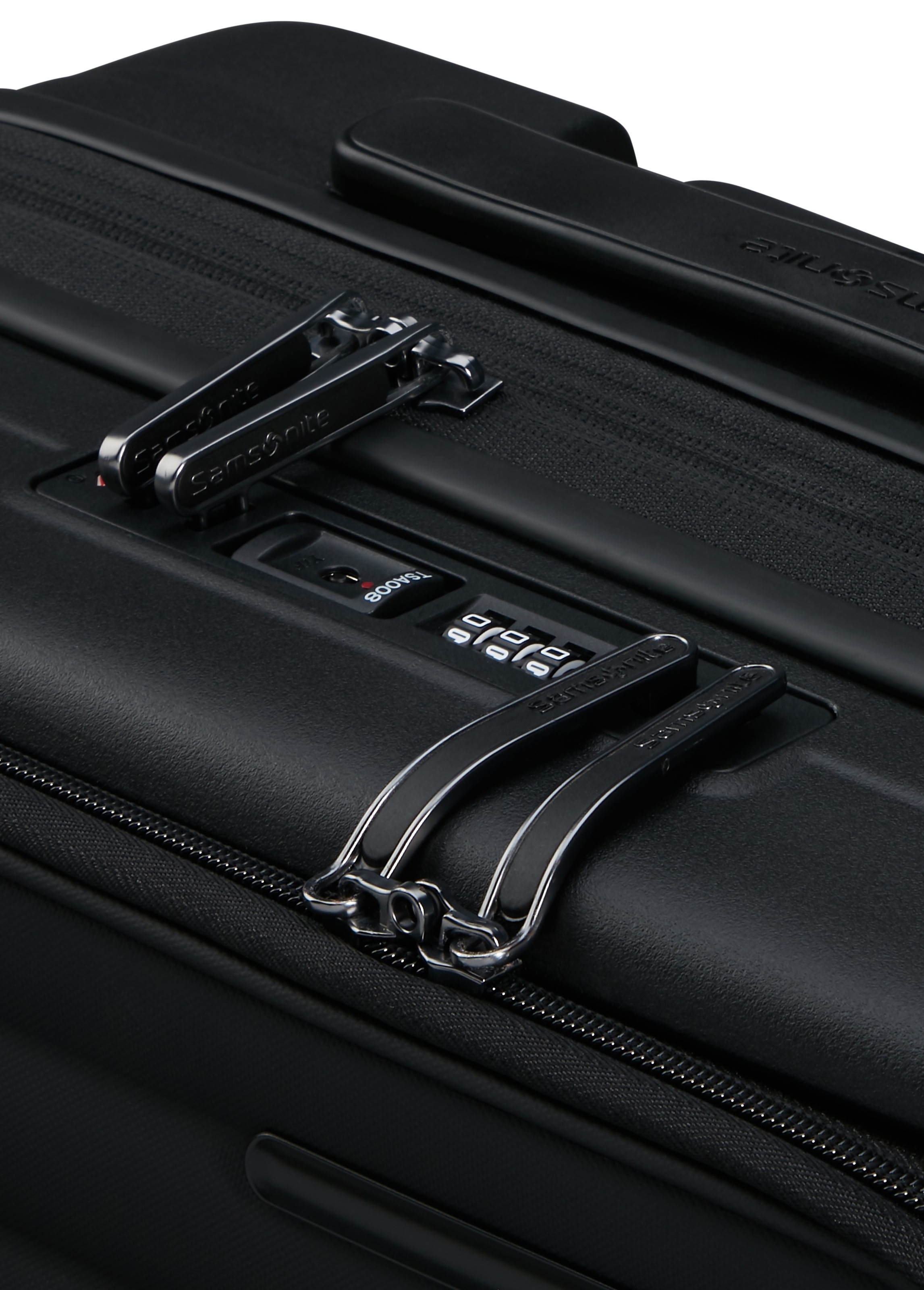 Samsonite Hartschalen-Trolley »RESTACKD, verschiedene Größen und Farben«, (mit Packtaschen), 4 Rollen, Reisekoffer mit TSA Schloss Volumenerweiterung Packtaschen