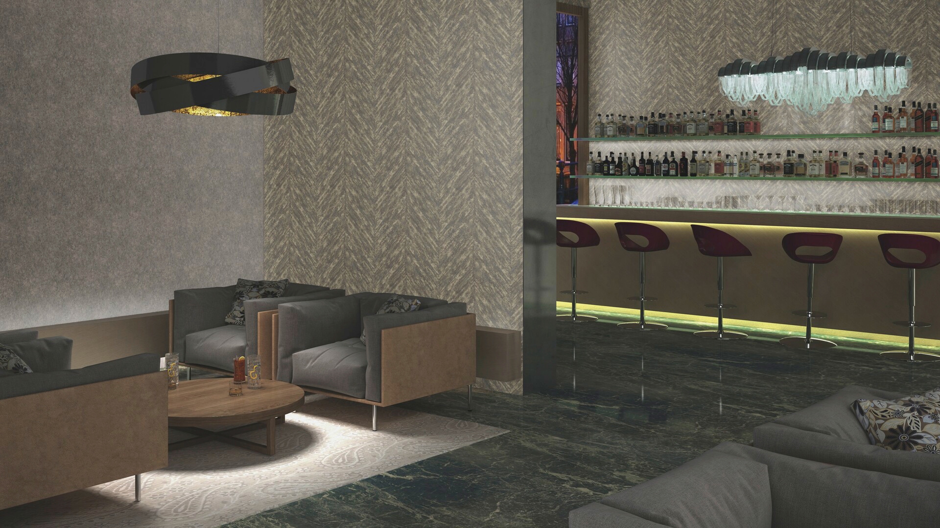 Rasch Vliestapete »Linares« Fischgratmuster gut lichtbeständig, hochwaschbeständig