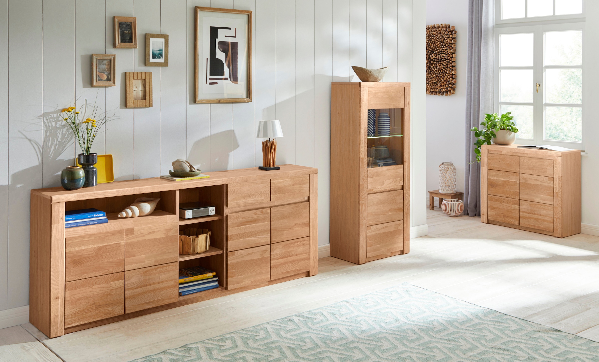 Home affaire Sideboard »Burani«, grifflose Optik