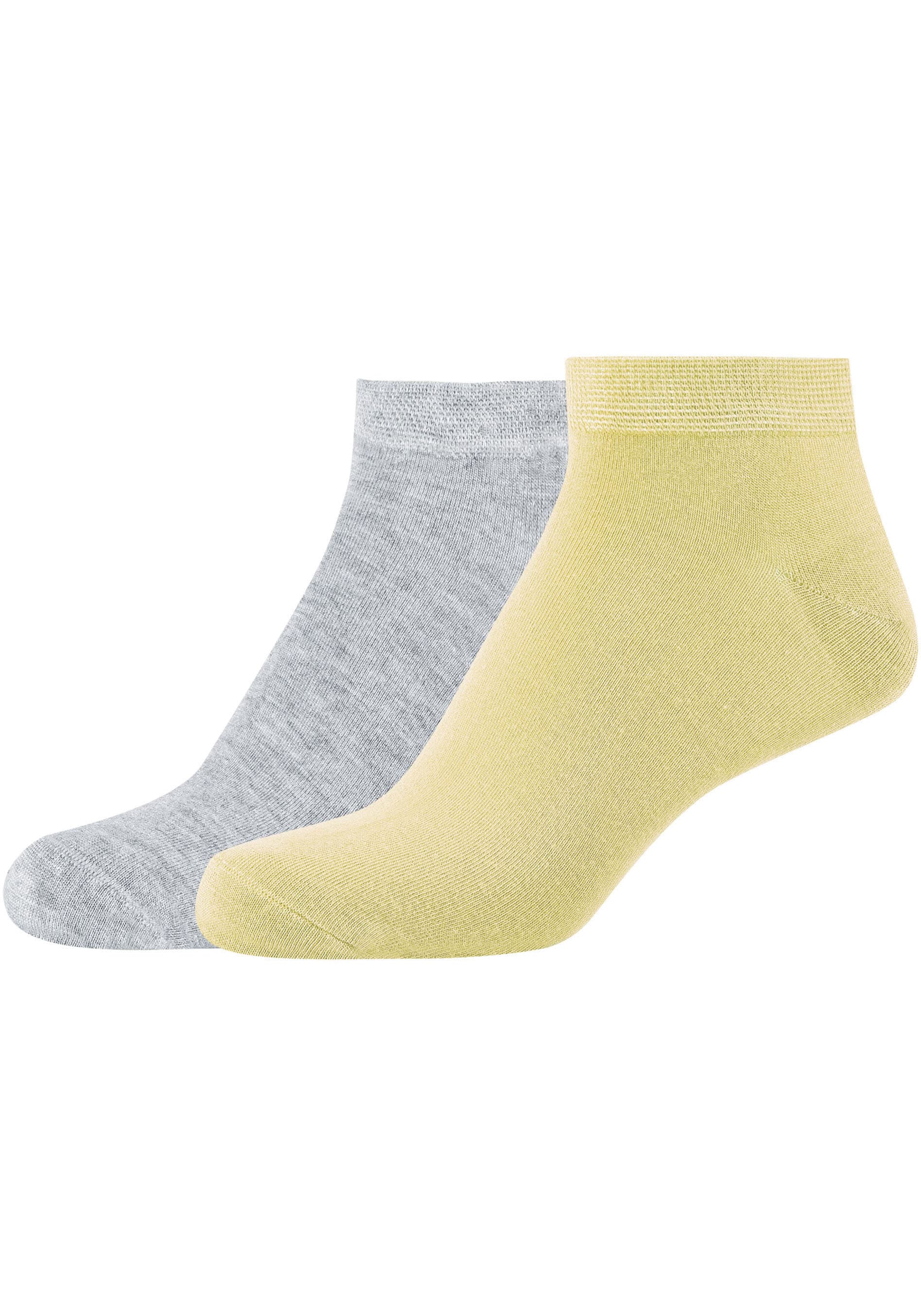 Camano Kurzsocken »silky touch«, (6er Pack), mit hautfreundlichem Gewebe