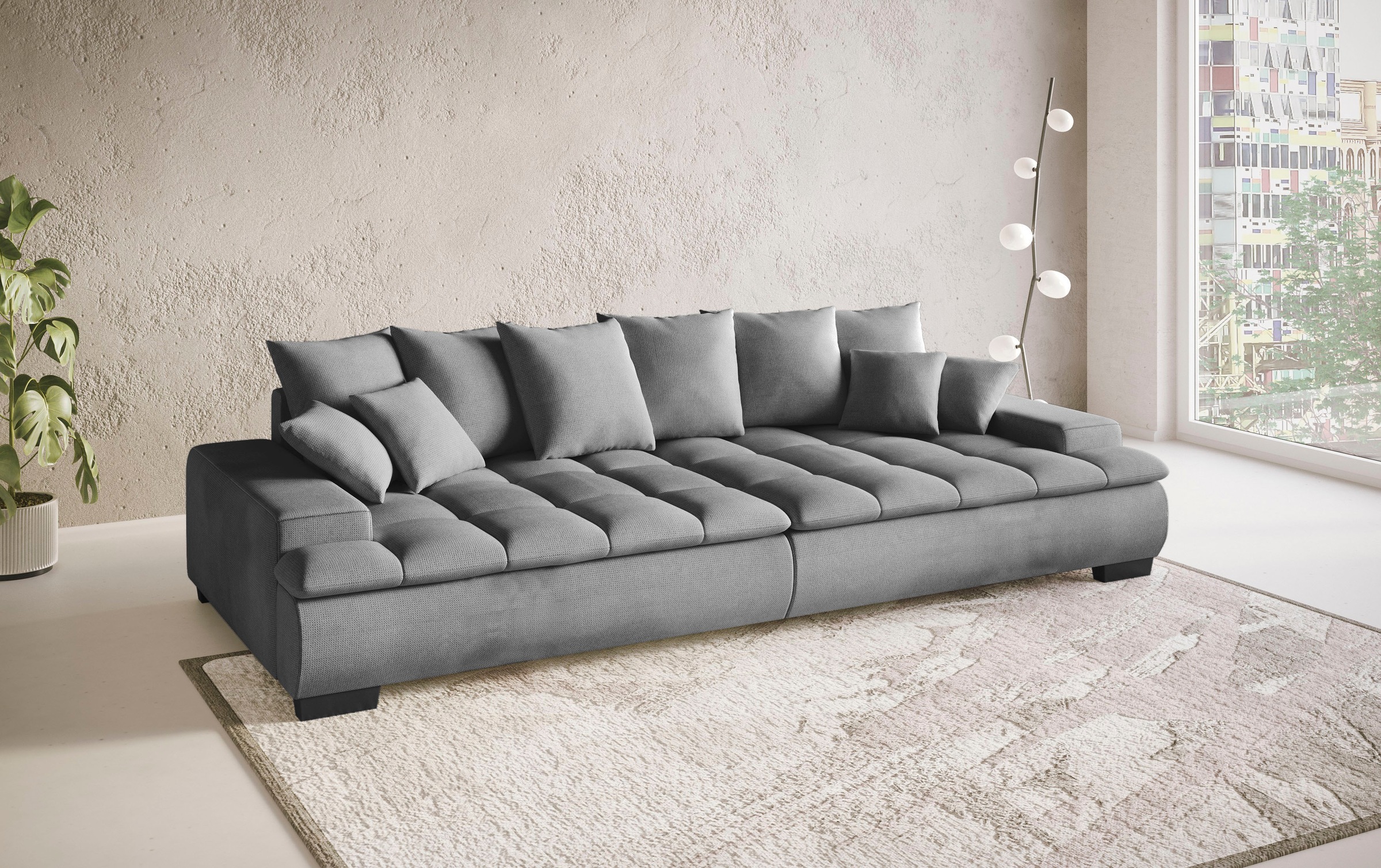 Mr. Couch Big-Sofa »Haiti II«, mit Kaltschaumpolsterung, bis 140 kg belastbar