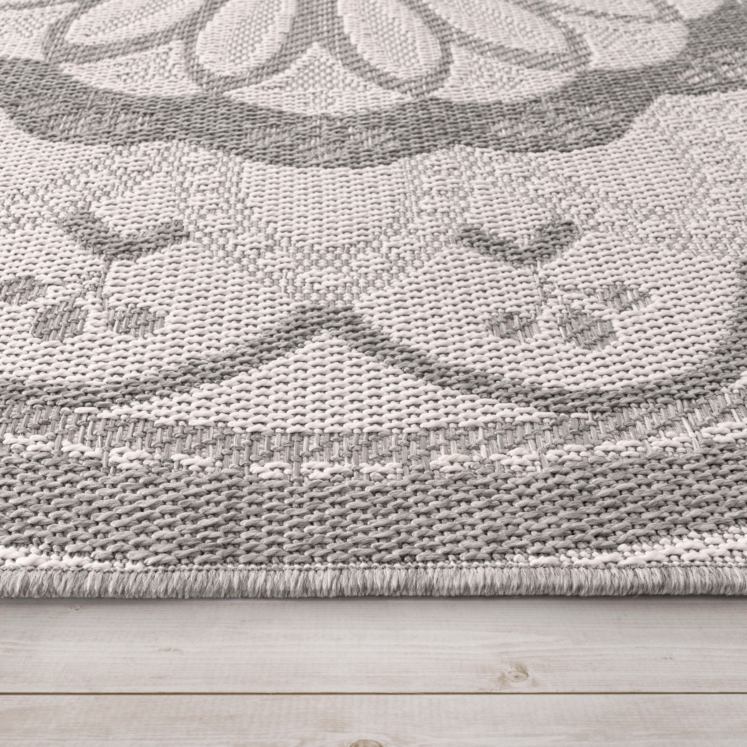 orientalisches Teppich geeignet rechteckig, In- Home und modernes Flachgewebe, Outdoor »Brescia 471«, Design, Paco