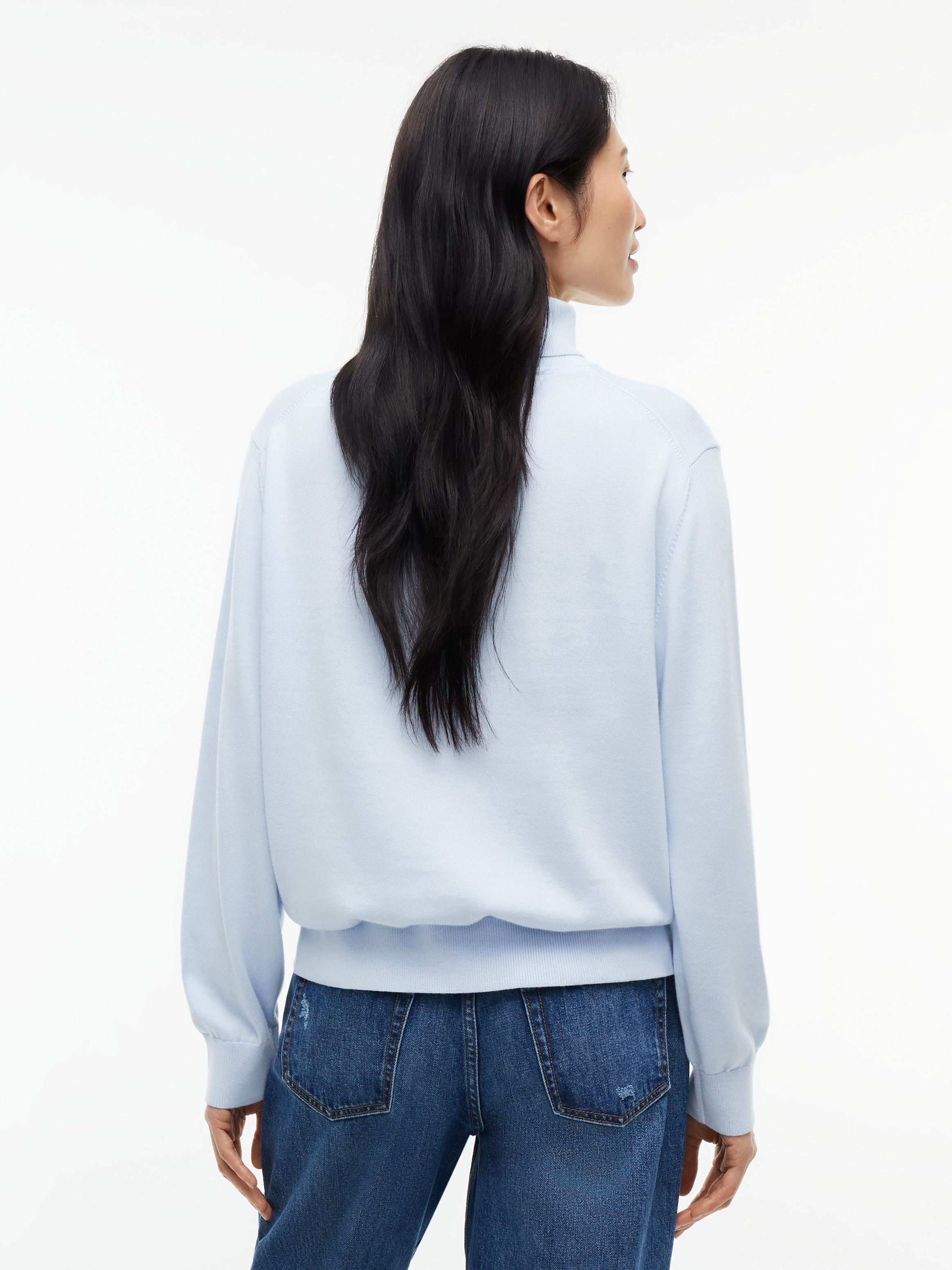 Tommy Jeans Rollkragenpullover »TJW ESSENTIAL TRTLNK SWEATER« Baumwolle