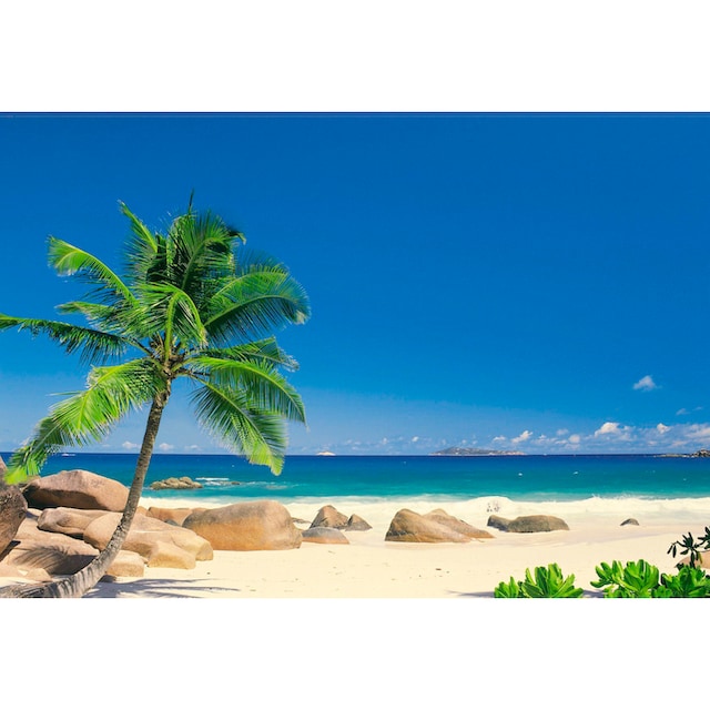 Komar Fototapete »Seychellen«, bedruckt-Meer-Strand, 270x194 cm (Breite x  Höhe), inklusive Kleister online kaufen | mit 3 Jahren XXL Garantie